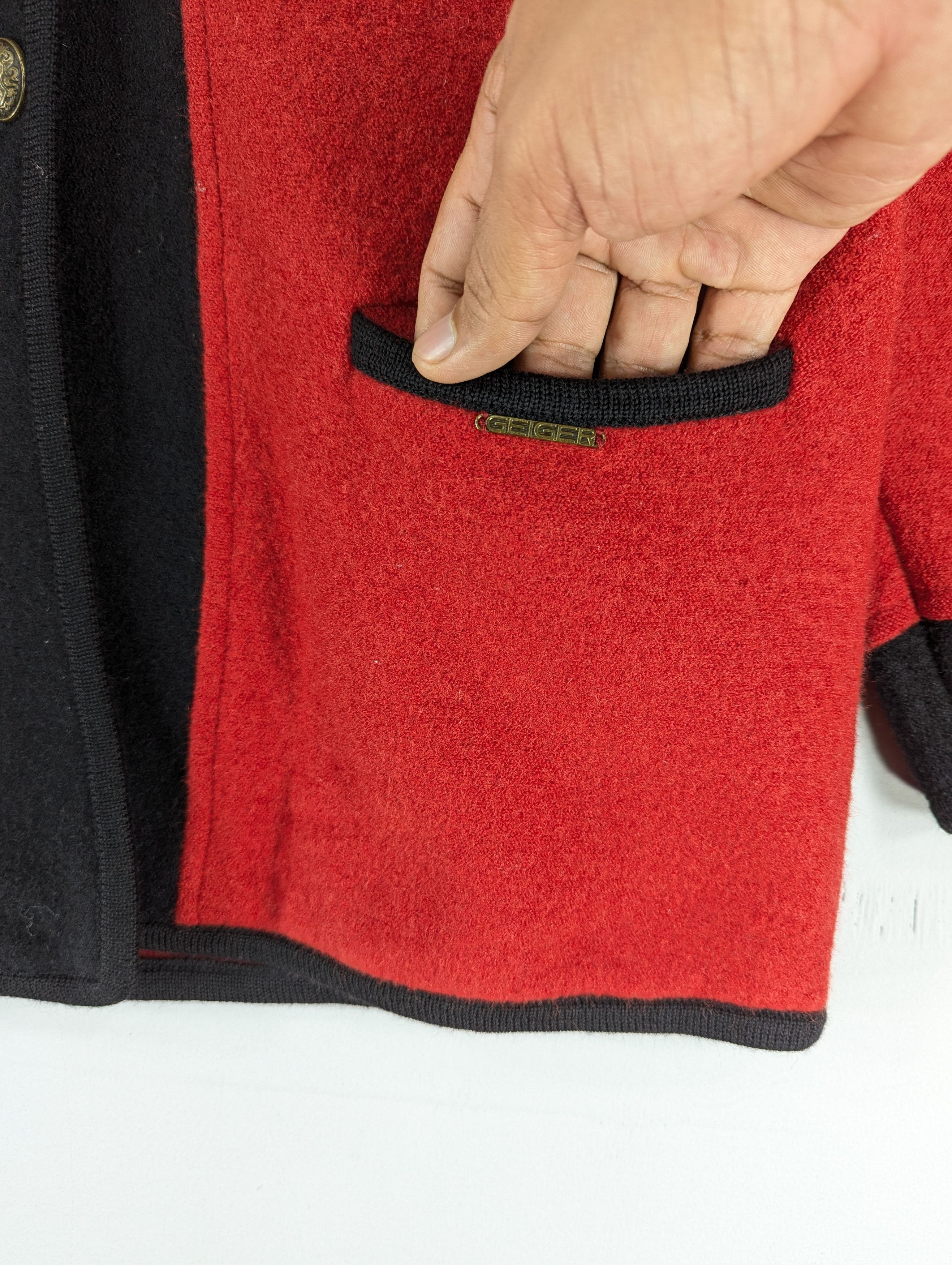 John Geiger Vintage John Geiger Wool Button Ups Cardigan Style Jacket Size US M / EU 48-50 / 2 - 7 Thumbnail