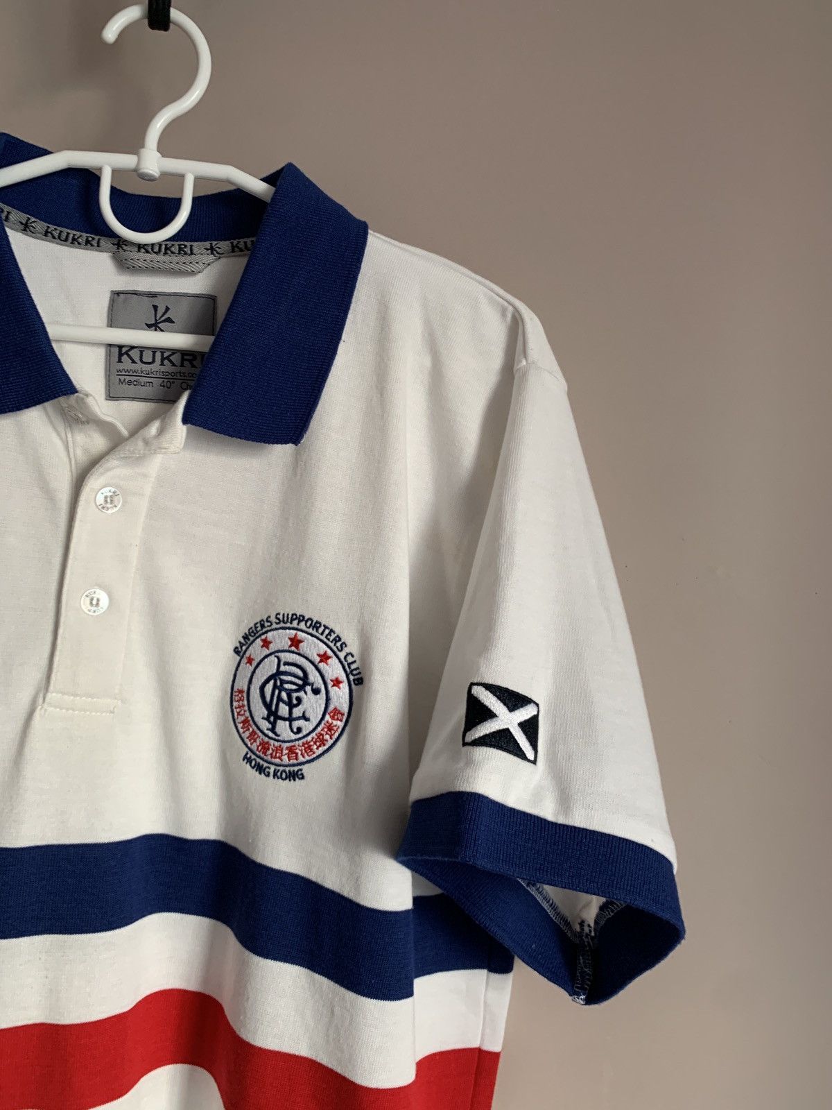 Other RANGERS GLASGOW SUPPORTERS HONG KONG FAN SHIRT POLO KUKRI Size US M / EU 48-50 / 2 - 5 Thumbnail