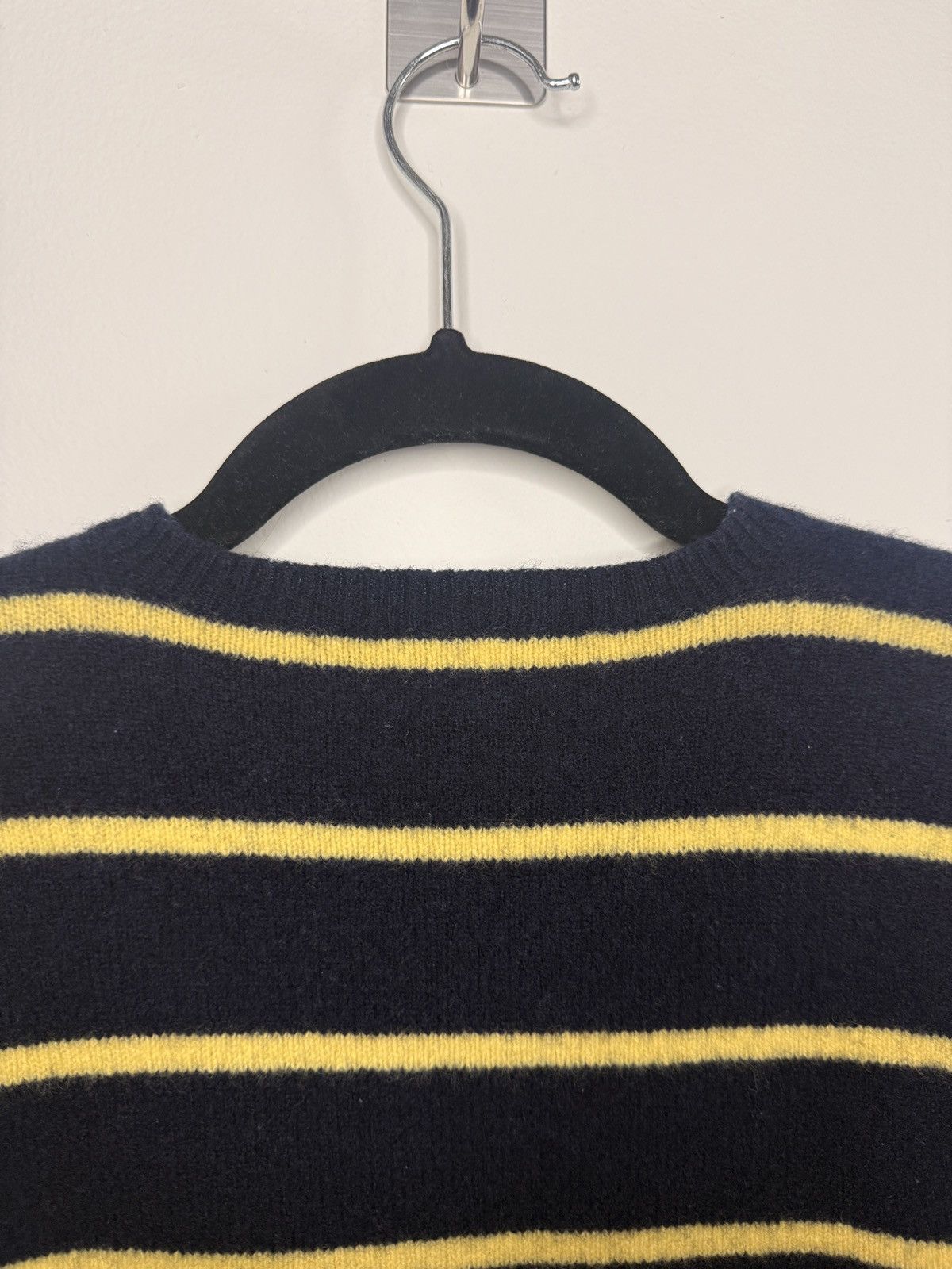 Polo Ralph Lauren Polo Ralph Lauren Navy and Yellow Striped Sweater Size M / US 6-8 / IT 42-44 - 7 Thumbnail