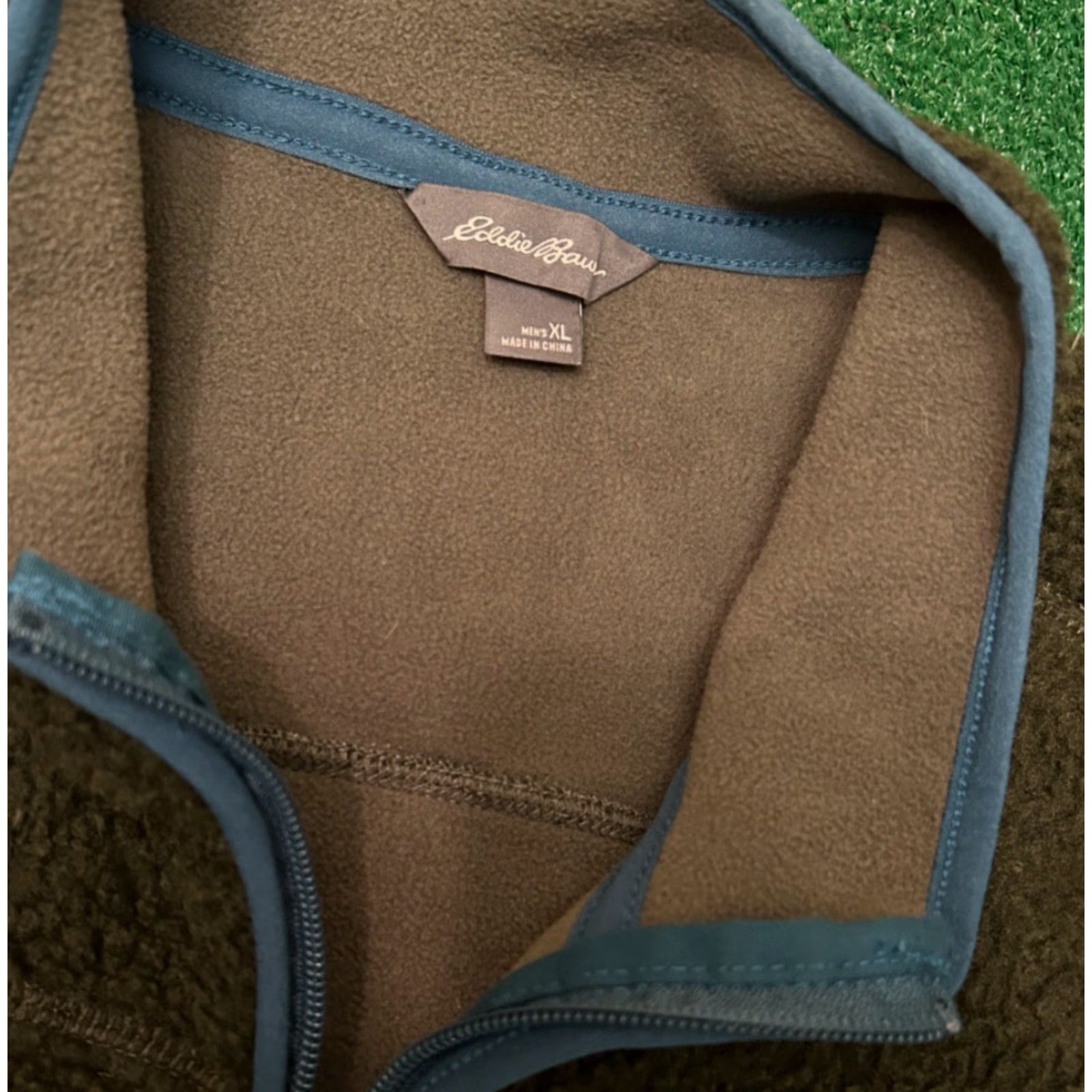 Eddie Bauer Eddie Bauer Sherpa Jacket Mens Large High Pile Lodon Green Mens Size XL Outdoors Jacket Size US L / EU 52-54 / 3 - 3 Thumbnail