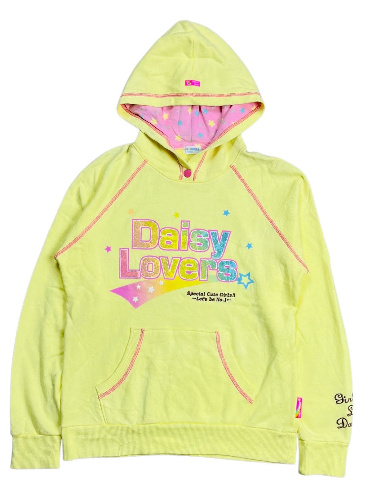 Angel Blue 2000s Daisy Lovers - Cute Girls Hoodie Size US L / EU 52-54 / 3 - 1 Thumbnail