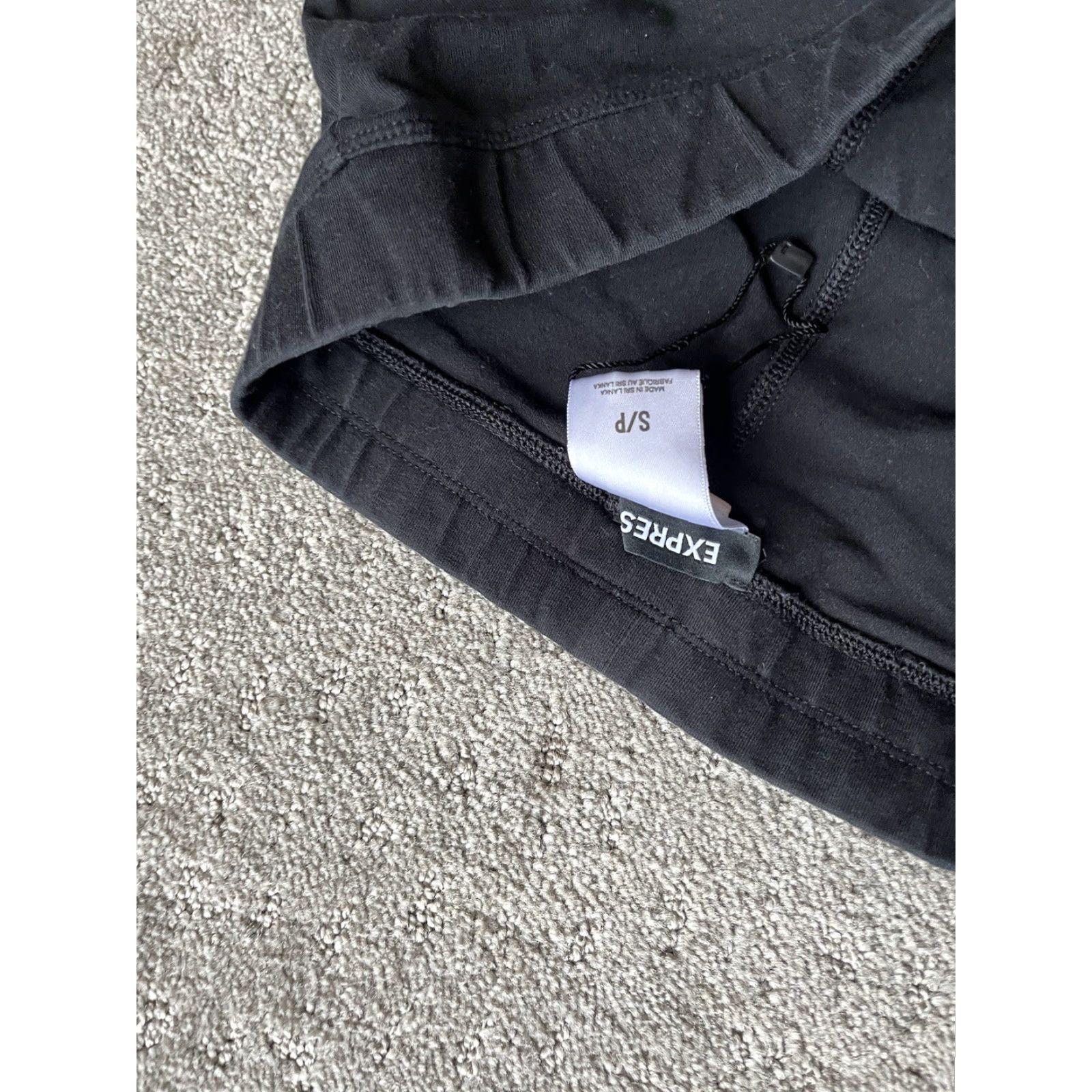 Express Express Leggings Women Small Mid Rise Black Ankle Stretch Activewear Casual Workout Womens Size 28" / US 6 / IT 42 - 5 Thumbnail