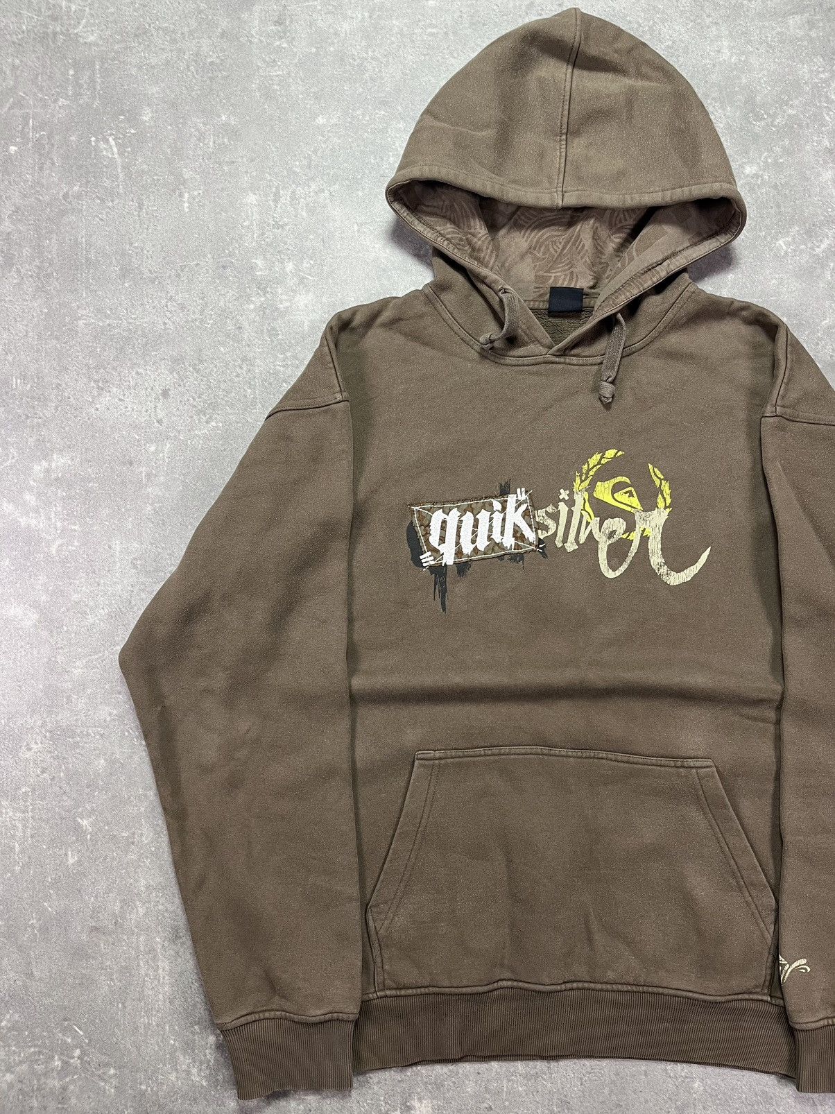 Quiksilver Quiksilver Y2K Vintage Big Logo Baggy Hoodie XL Size US XL / EU 56 / 4 - 3 Thumbnail