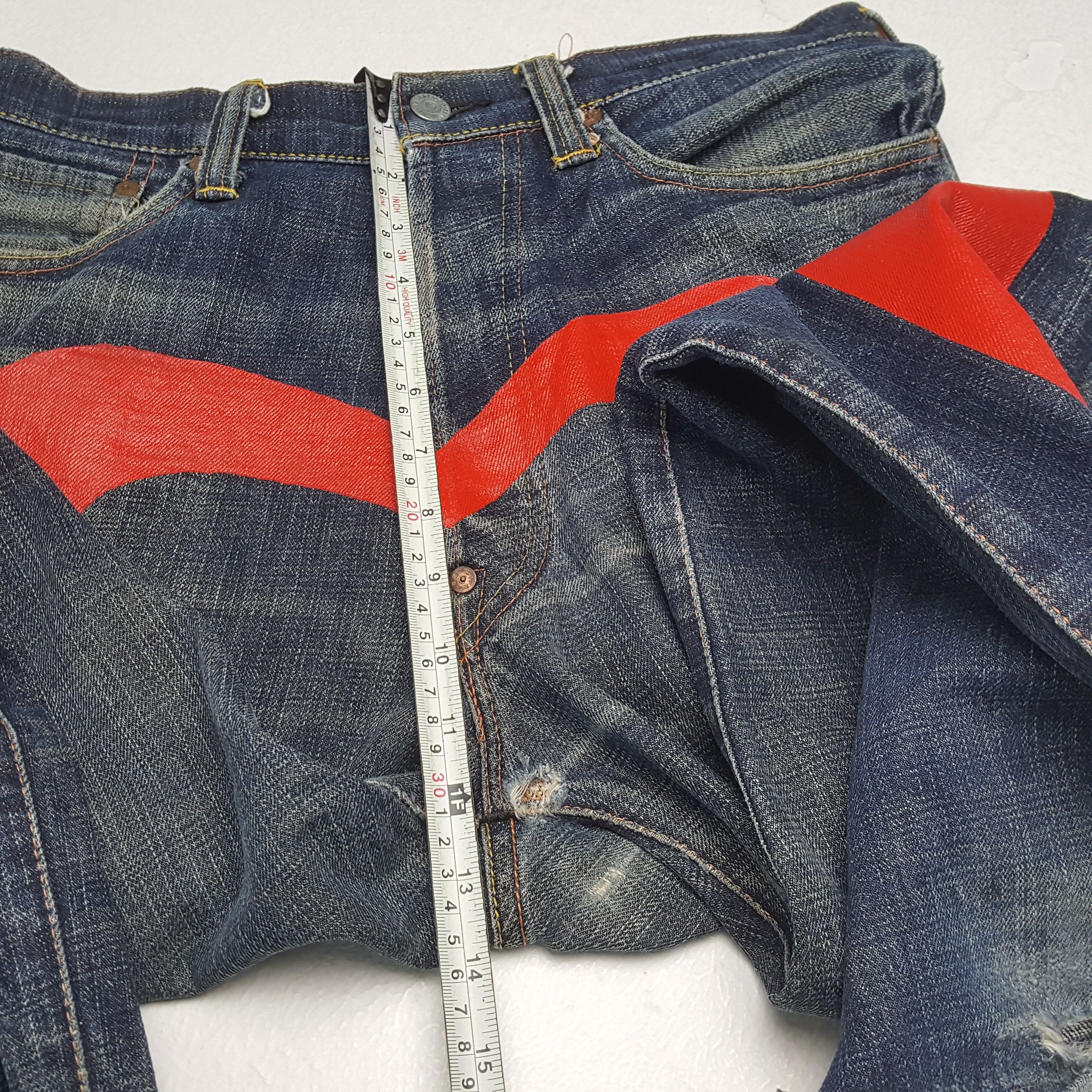 Evisu × Japanese Brand × Vintage Vintage EVISU Japanese Brand Daicock Custom Style Jeans Size US 30 / EU 46 - 8 Thumbnail