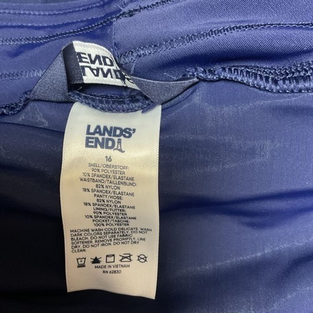 Lands' End NWT Lands' End UPF50 Quick Dry Swim Cover-Up Shorts Women 16 Size US 32 / EU 48 - 3 Thumbnail