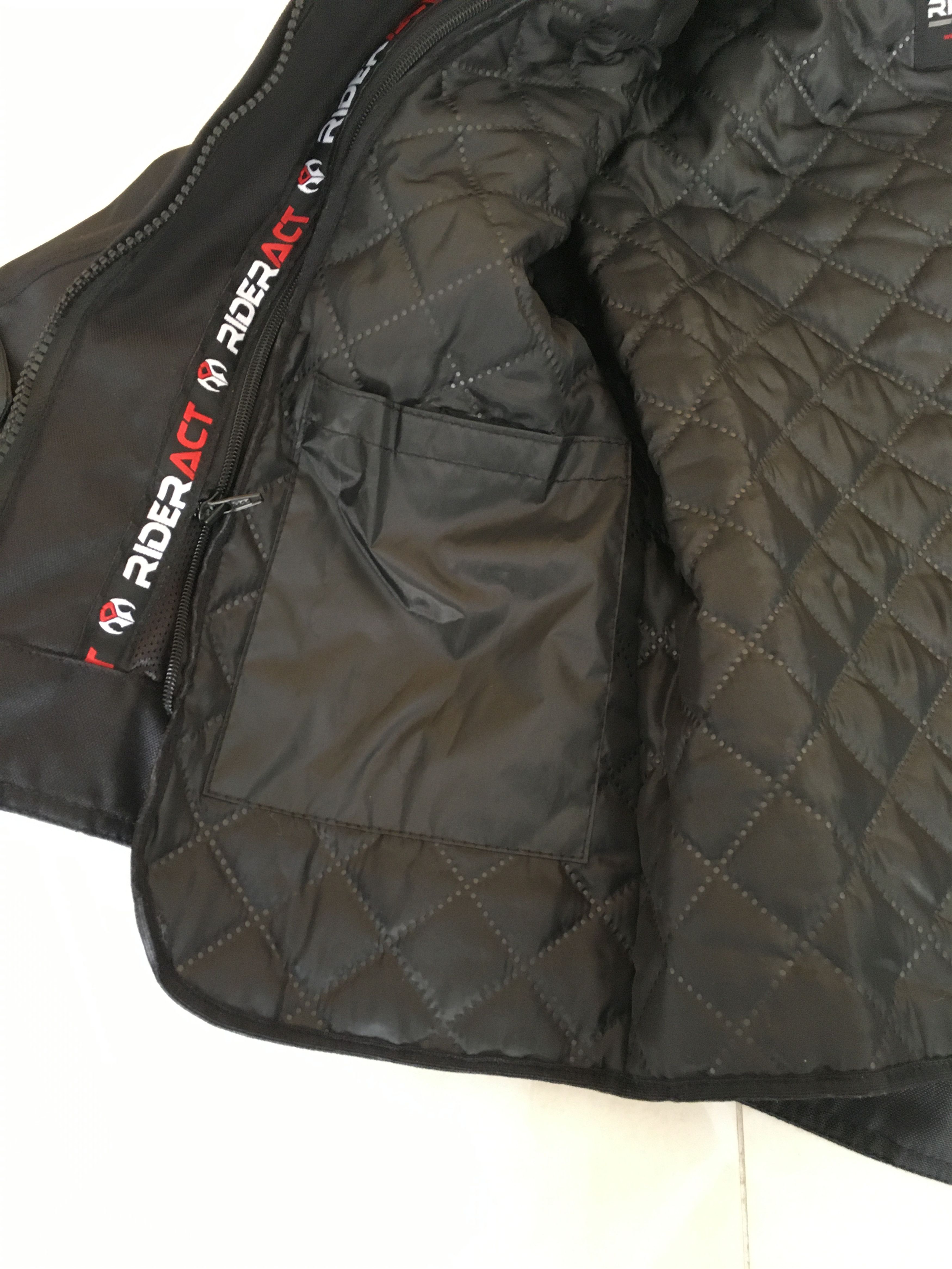Other Waterproof Motorcycle Jacket Cardura Classic Black Size US M / EU 48-50 / 2 - 13 Thumbnail