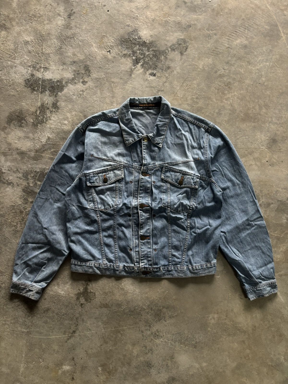 Marithe + Francois Girbaud vintage MARITHE FRANCOIS GIRBAUD MFG denim trucker jacket Size US XL / EU 56 / 4 - 1 Thumbnail