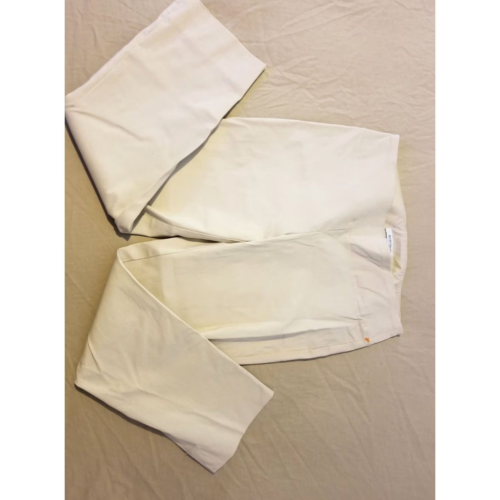 White House Black Market Womens White House Black Market Pants 6 Dress Khaki Slack Trouser Size 28" / US 6 / IT 42 - 2 Thumbnail