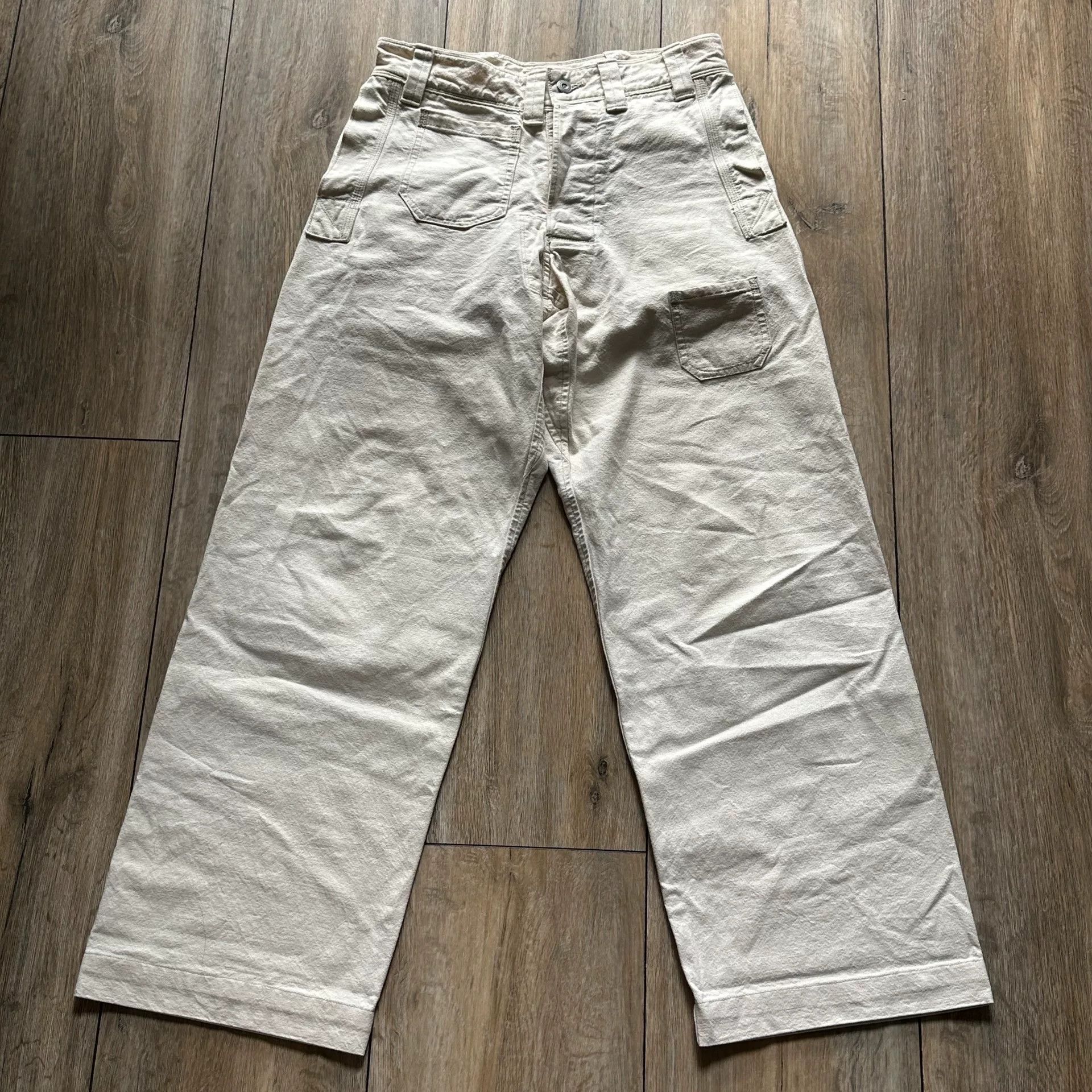 Jelado Jelado by John Gluckow White Painter Pants Size US 30 / EU 46 - 1 Thumbnail