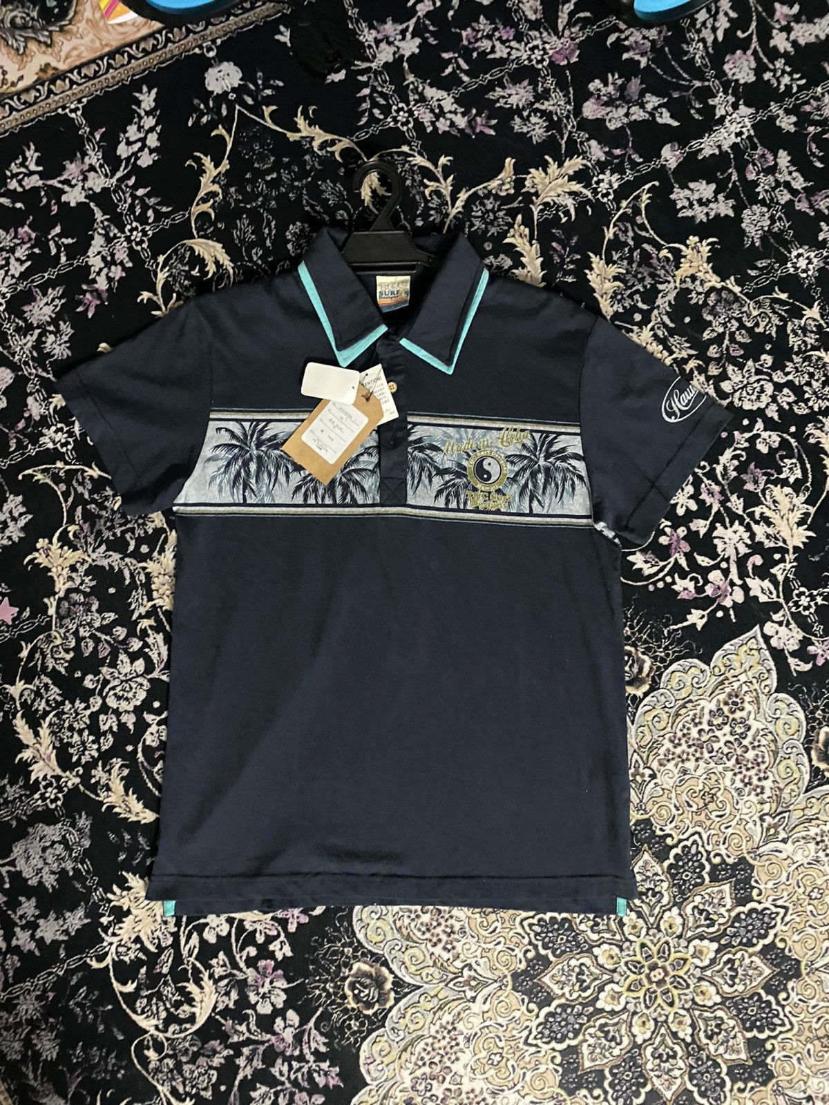 Japanese Brand Vintage Tnc Surf Hawaii Colar Shirt Size US M / EU 48-50 / 2 - 1 Thumbnail