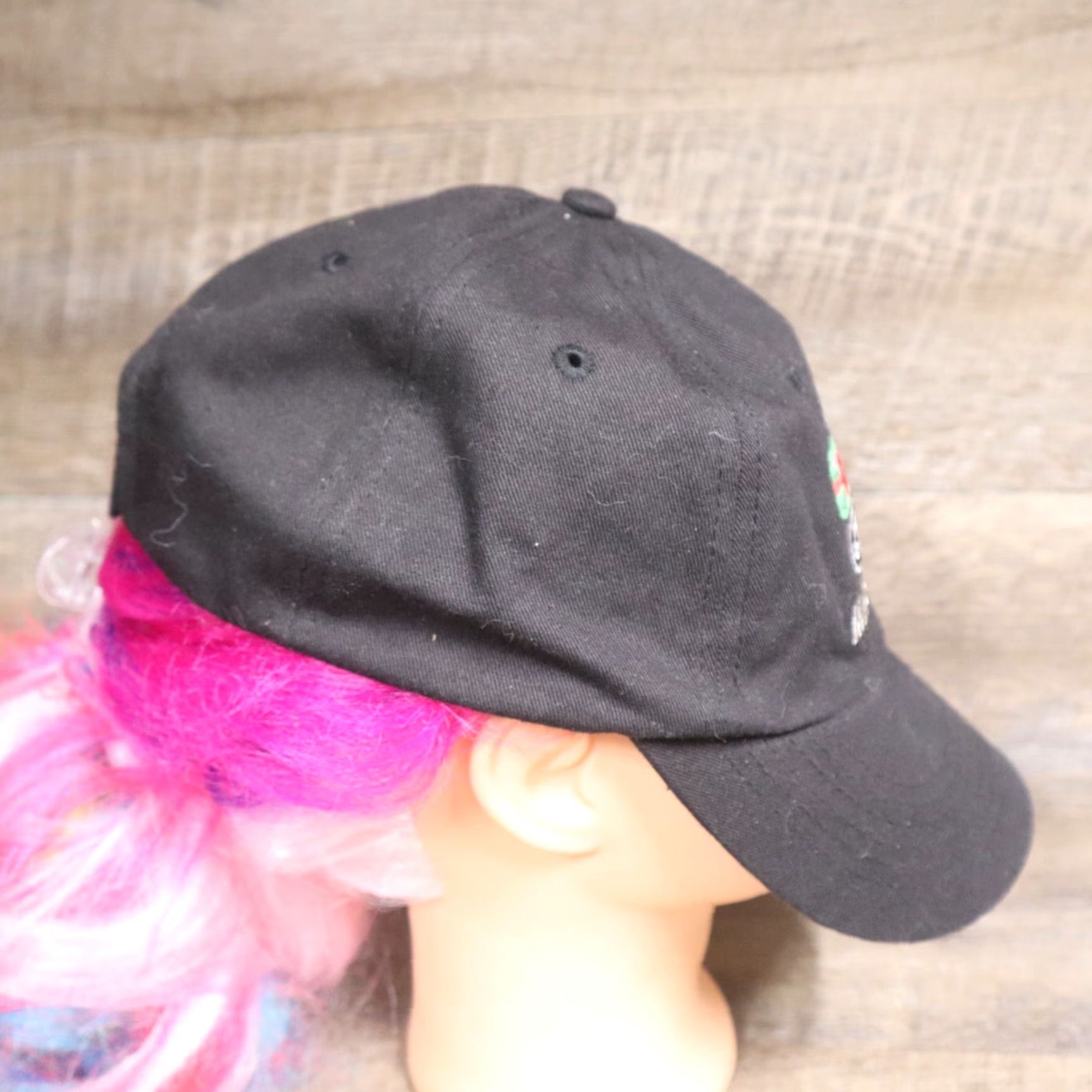 Nomad Nomad Hat Baseball Cap Adjustable Adults Unisex Black Canvas Racing Motorsports Casual 90s? Size ONE SIZE - 4 Thumbnail