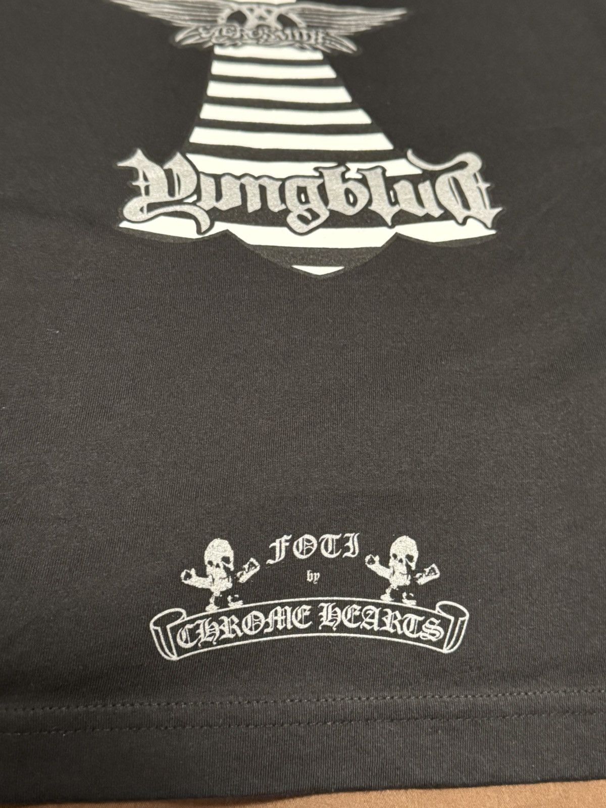 Chrome Hearts Chrome Hearts x Aerosmith Yungblud tee Size US L / EU 52-54 / 3 - 6 Thumbnail