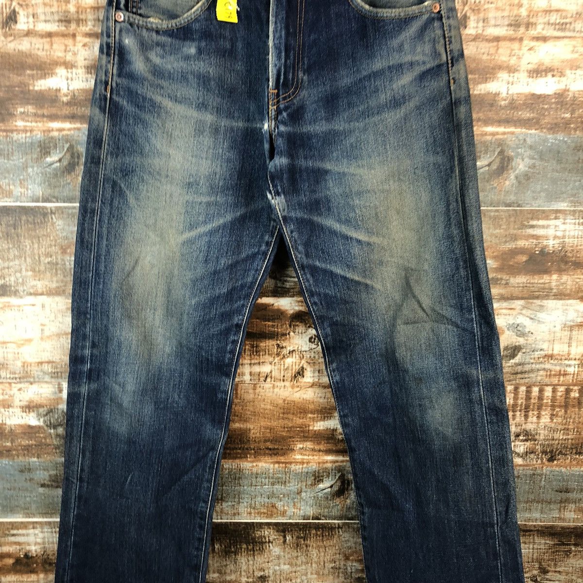 Levi's DL Levis 503 Blue Distressed Denim Pants #C179 Size US 29 - 5 Thumbnail