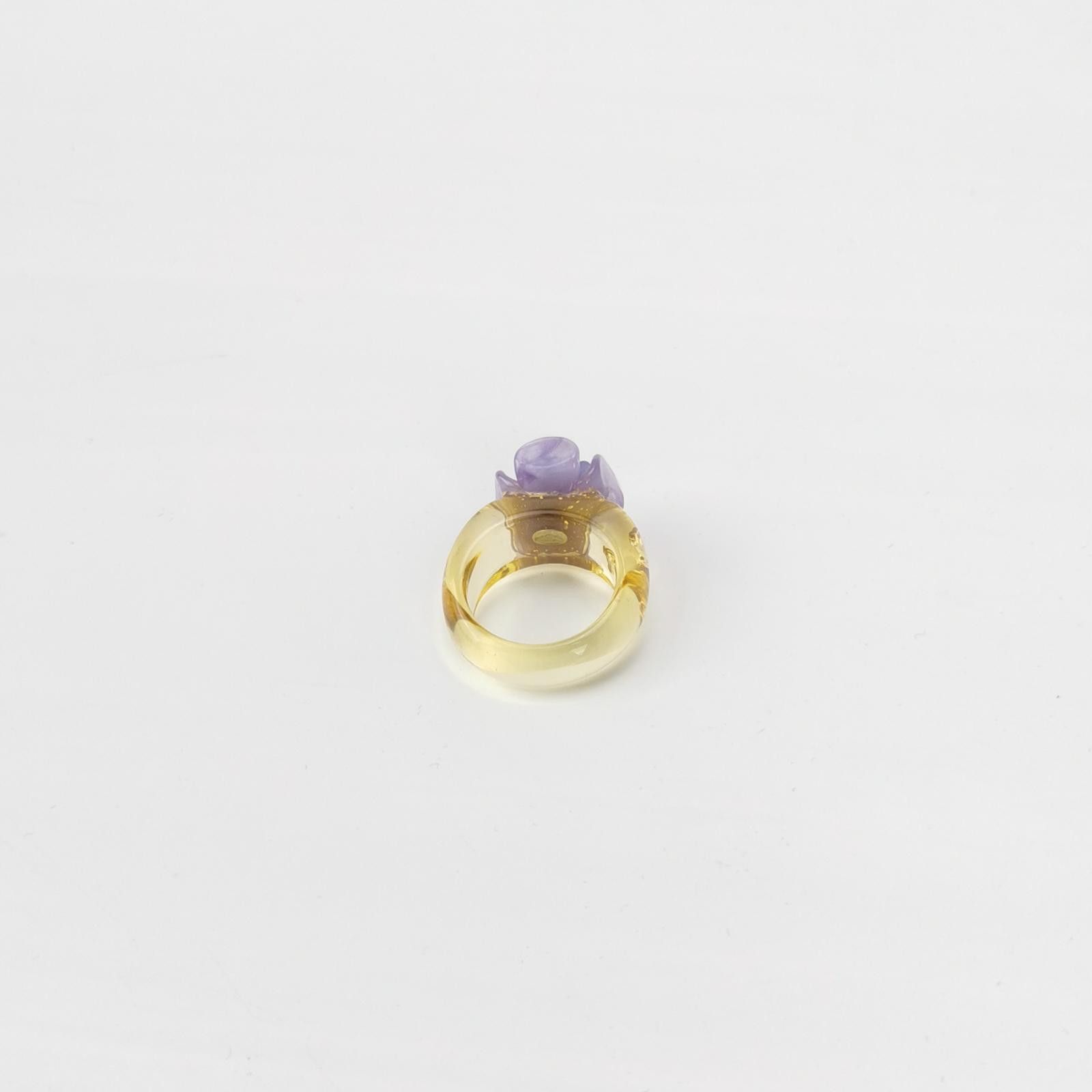Chanel Chanel Camellia Double C Logo Ring Size 15 -z2505 Size ONE SIZE - 3 Thumbnail