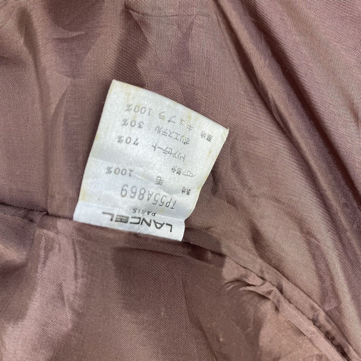 Japanese Brand × Lancel × Vintage Vintage Lancel Paris Long Coat Jacket Size M / US 6-8 / IT 42-44 - 7 Thumbnail