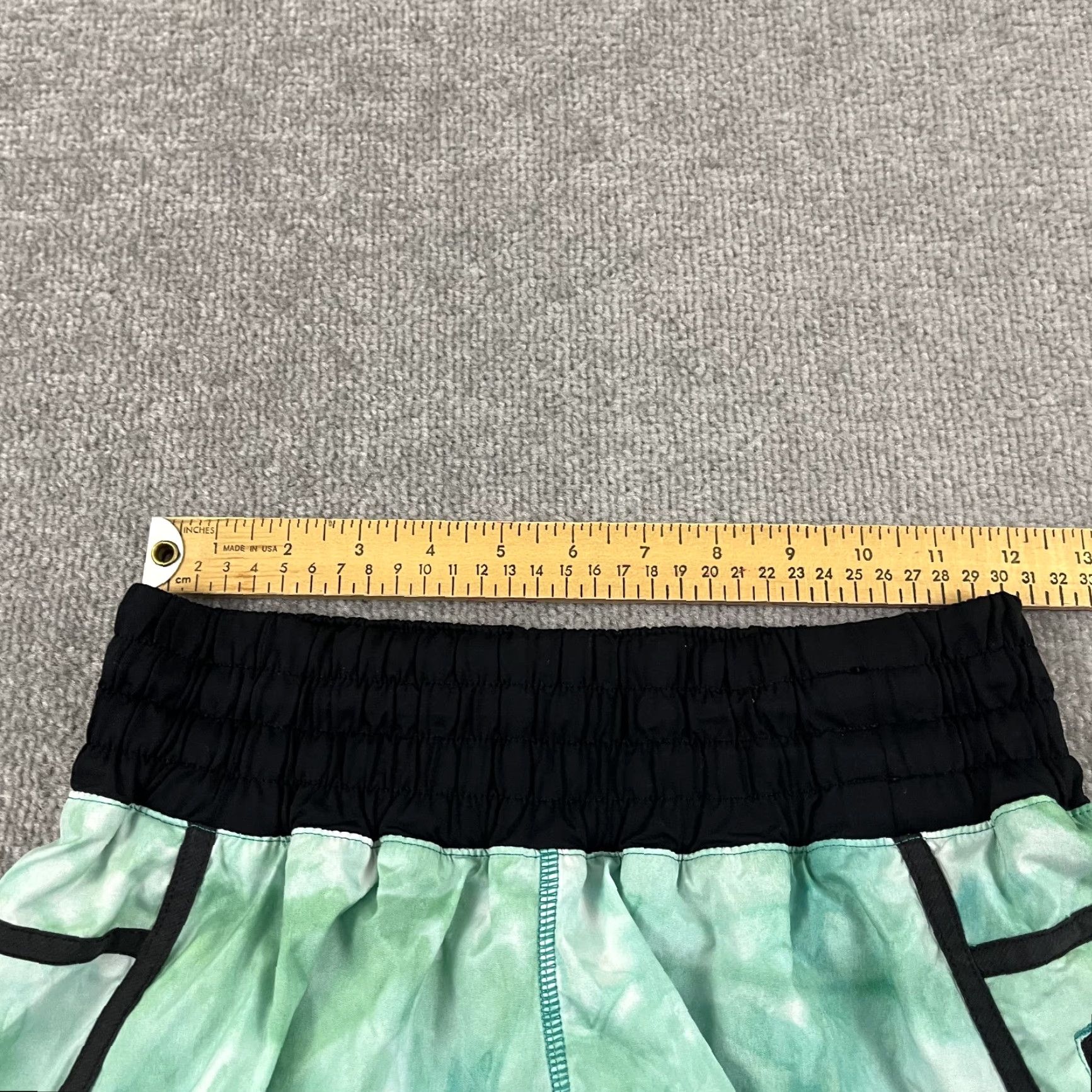 Lululemon Lululemon Tracker II Shorts Womens Size 6 Green Tie Dye 4" Lined Running Short Size 28" / US 6 / IT 42 - 7 Thumbnail