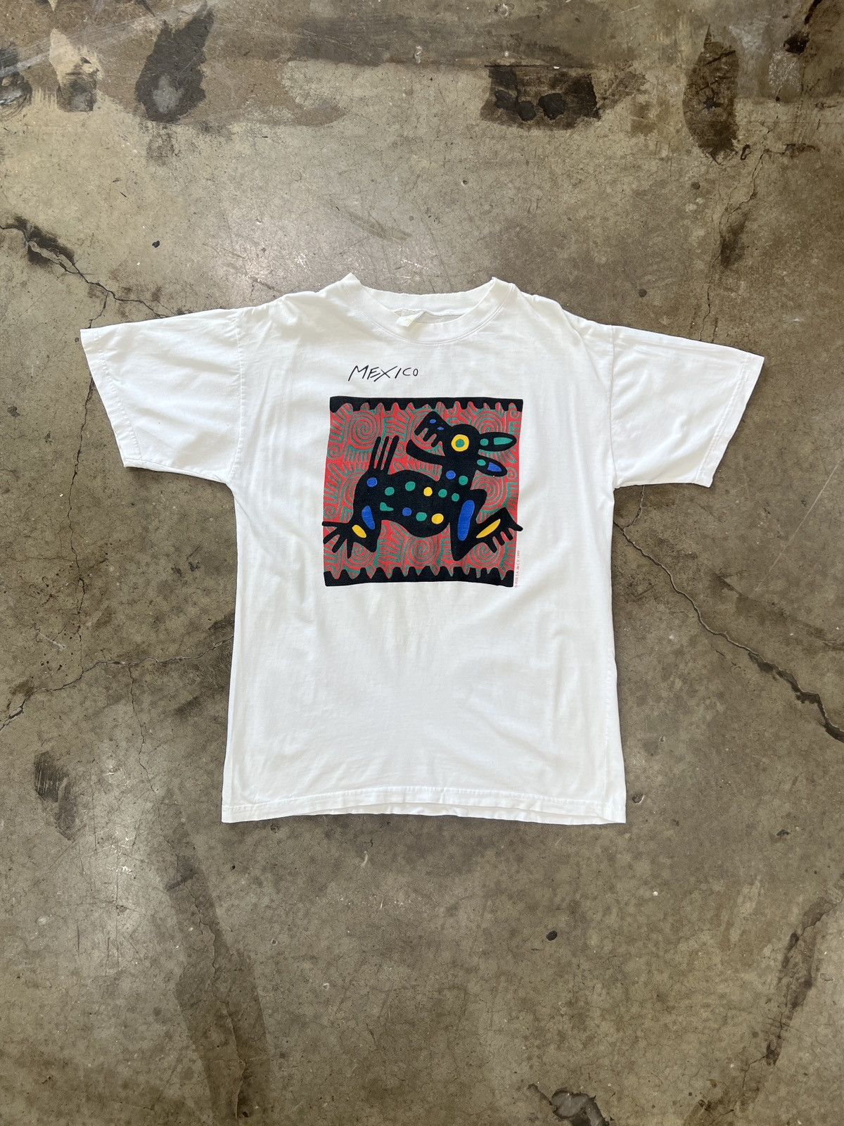 Vintage Vintage 1999 Mexico Art Peer Tee XL Size US XL / EU 56 / 4 - 2 Thumbnail