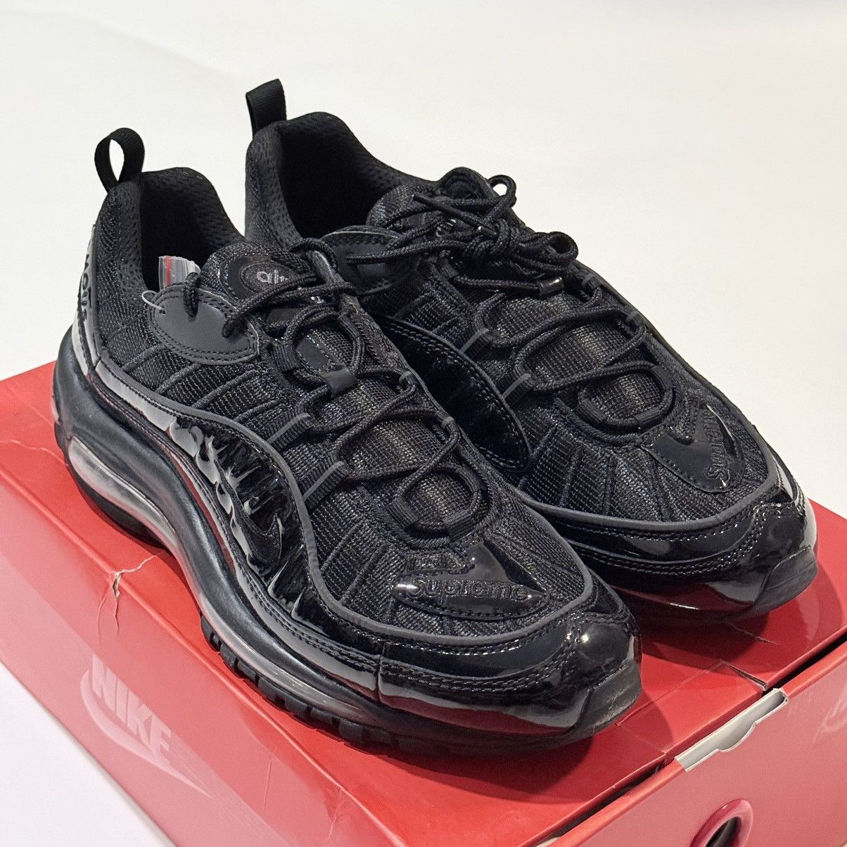 Nike × Supreme SS16 Supreme x Nike Air Max 98 Size US 9.5 / EU 42-43 - 1 Thumbnail