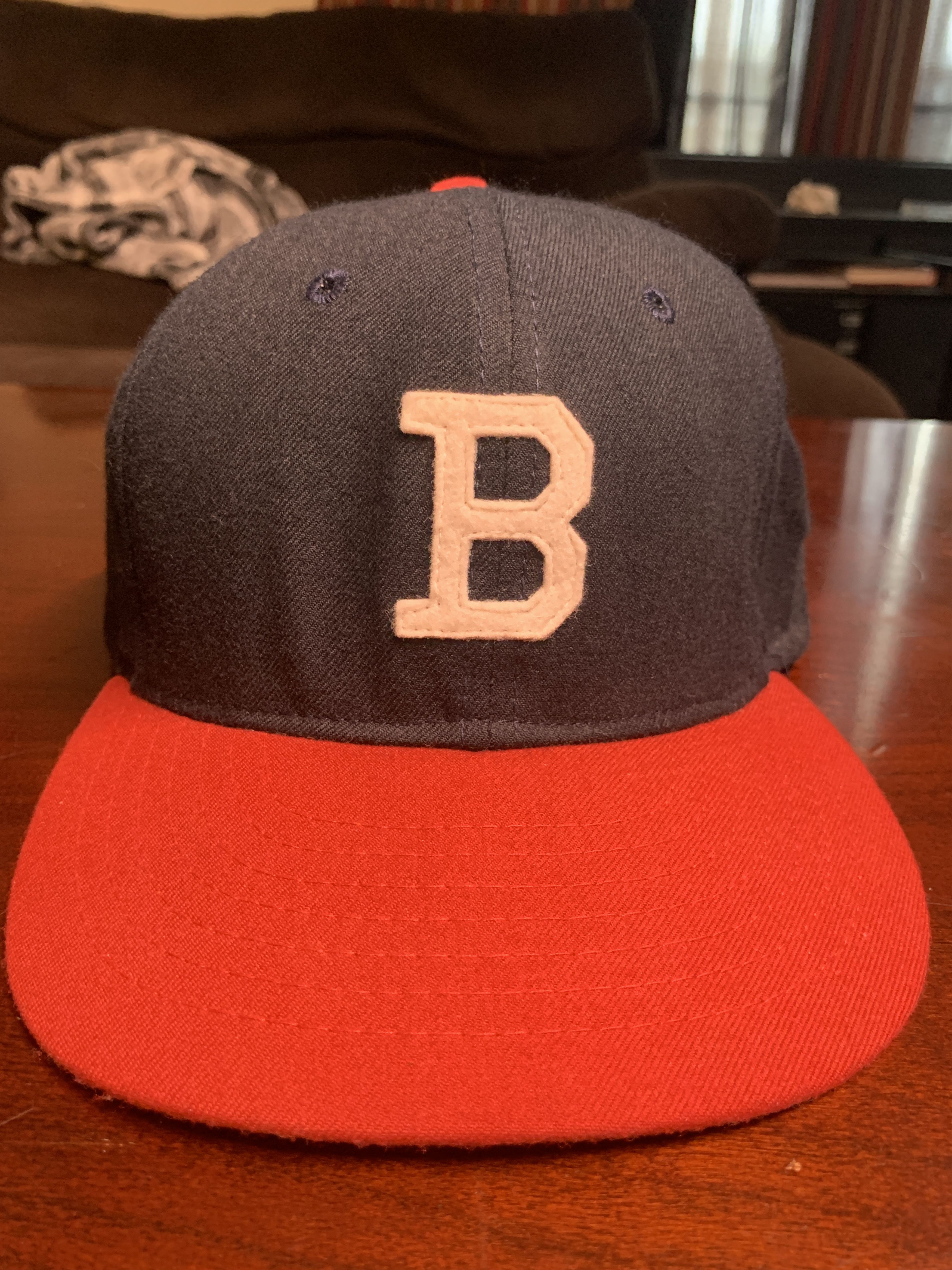 Cooperstown Collection Boston Braves Cooperstown Roman Hat 1990's Reproduction Size ONE SIZE - 1 Thumbnail