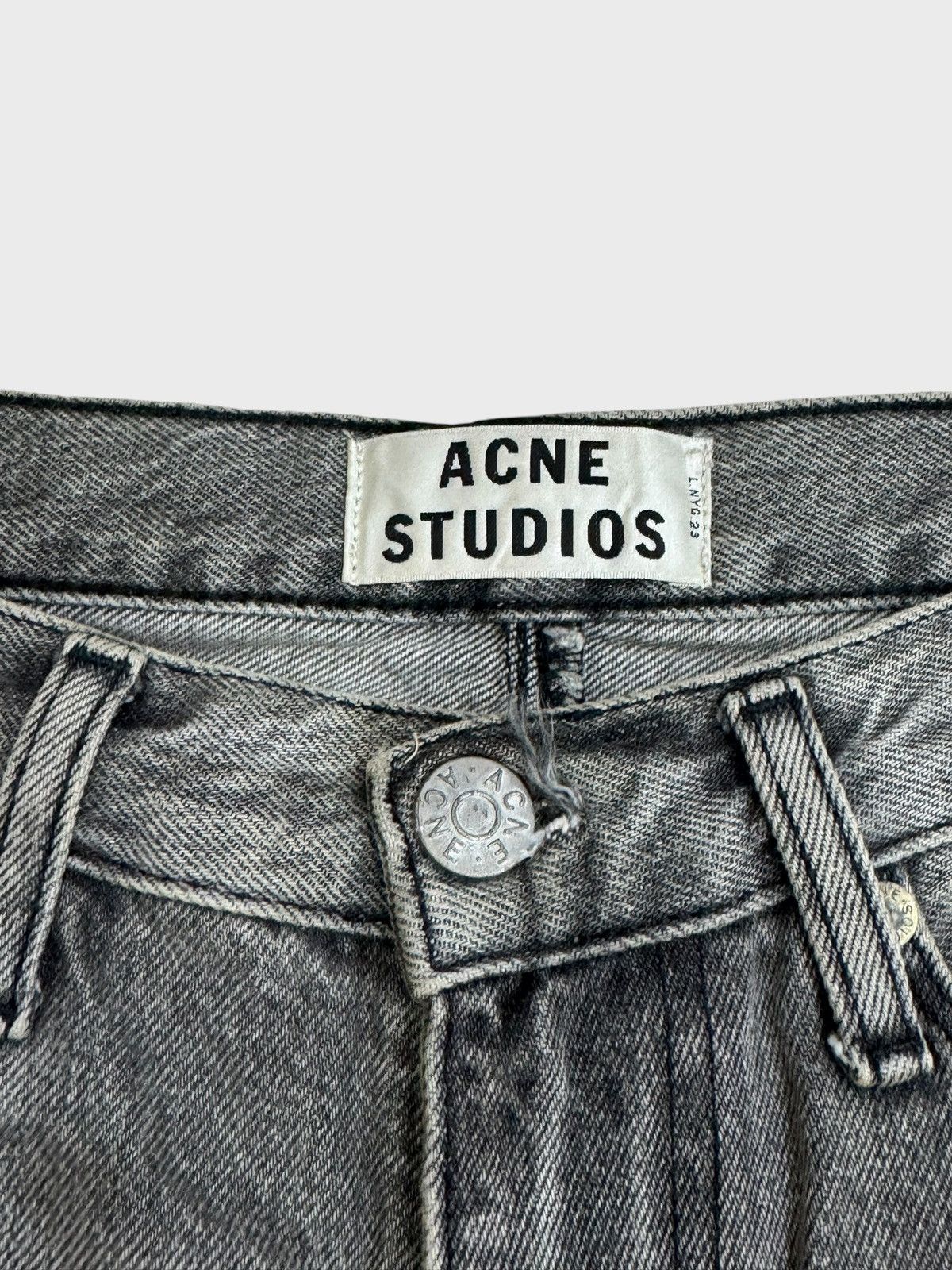 Acne Studios Distressed ACNE STUDIOS Max Vintage Grey Turkey Size US 29 - 9 Thumbnail