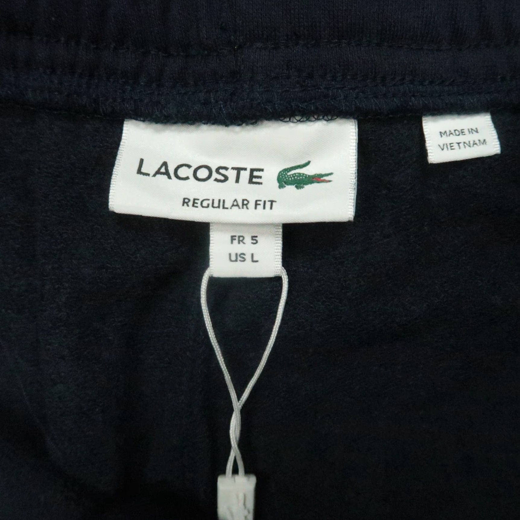 Lacoste Lacoste Pants Mens Large Navy Blue Sport Joggers Tapered Sweatpants Preppy NWT Size US 33 - 3 Thumbnail