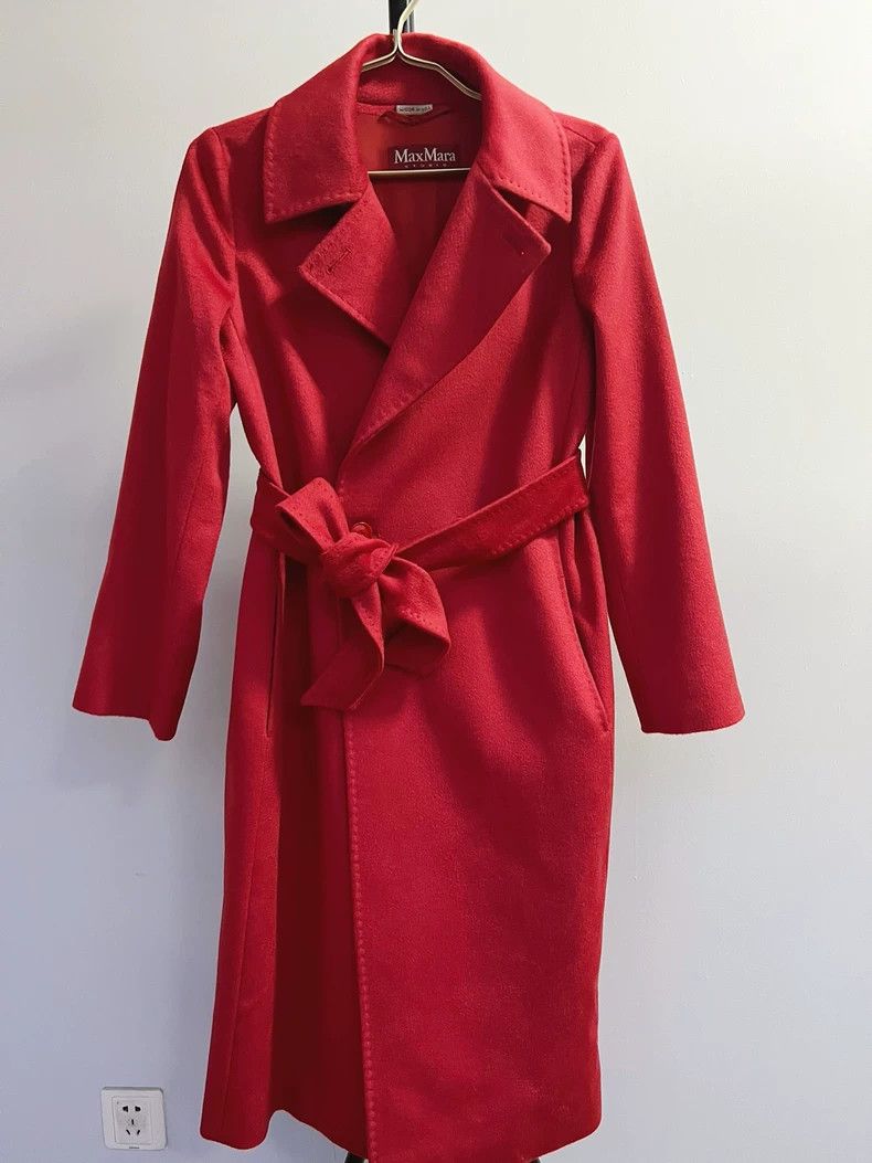Max Mara Max Mara Simple and stylish women's long woolen coat with Size M / US 6-8 / IT 42-44 - 2 Thumbnail
