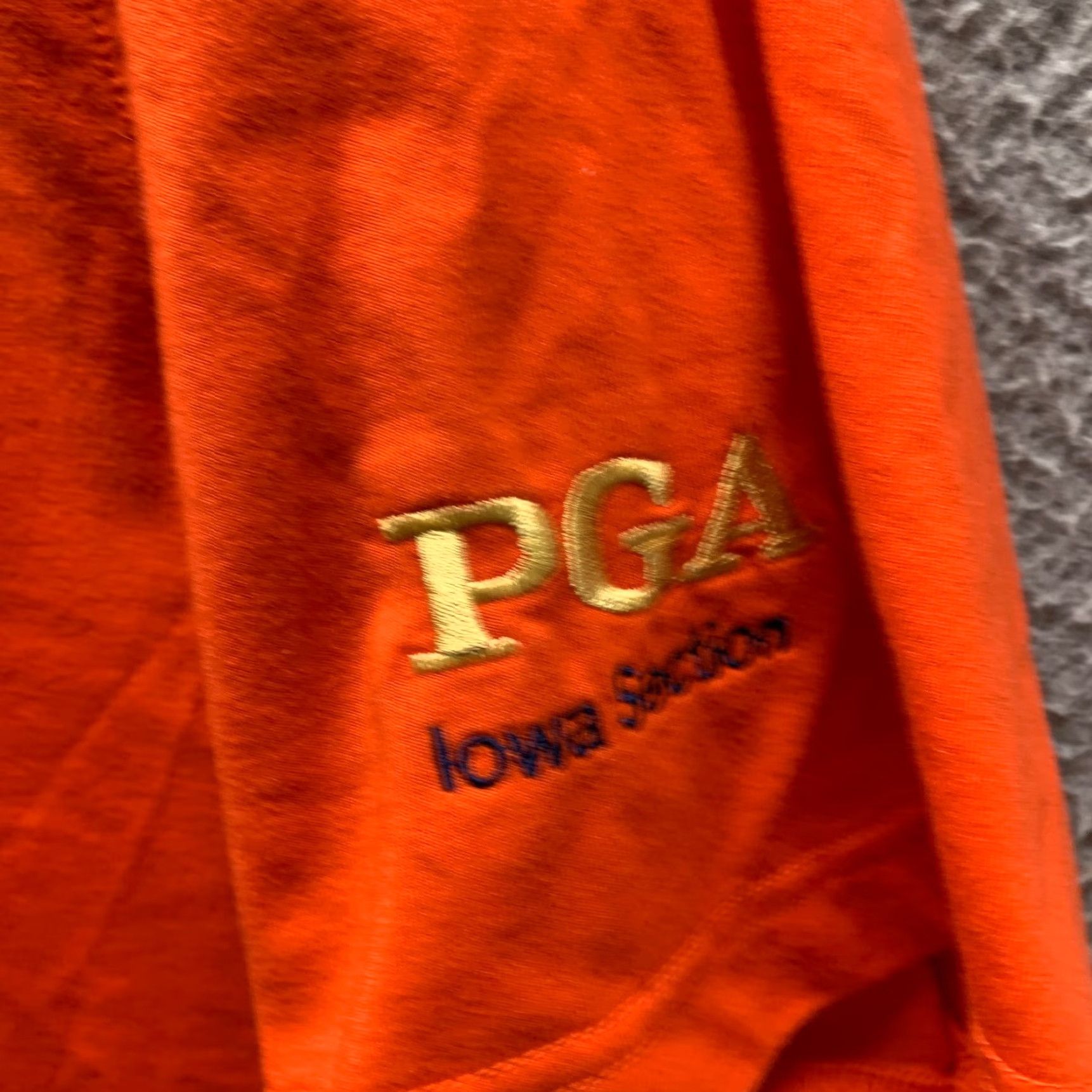 Vintage Martin Polo Shirt Adult Medium Orange Golf Mens Polo Shirt 90s Sports Timeless Casual Short Sleeve Collared Nike? Size US M / EU 48-50 / 2 - 4 Thumbnail