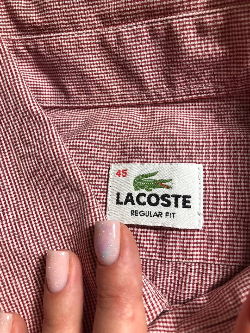Lacoste Vintage Y2K shirt Lacoste logo regular fit streetwear Size US M / EU 48-50 / 2 - 2 Thumbnail