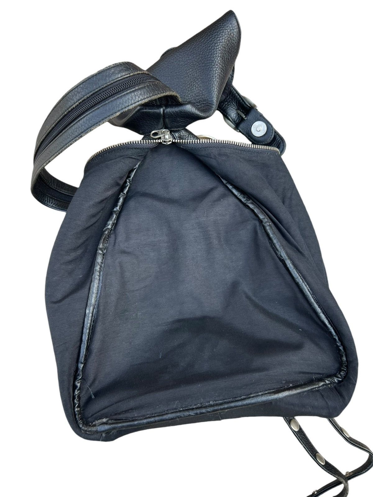 Leather Vintage RAVIR Tokyo Patina Leather Multi Way Backpack Bag Size ONE SIZE - 24 Thumbnail