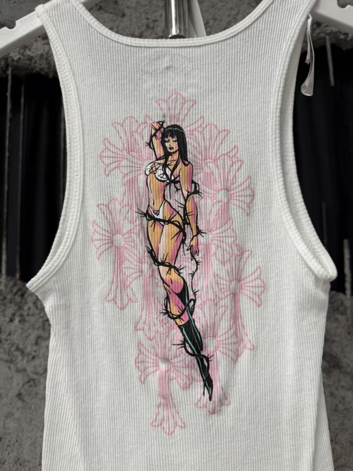 Chrome Hearts Chrome hearts deadly doll tank top | Grailed