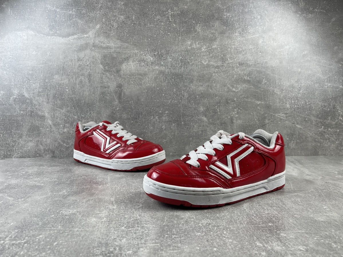 Shorty's Skateboards × Vans × Vintage Vans 00s Archive Fatty Red Skate Sneakers Shoes Size US 8 / EU 41 - 4 Thumbnail