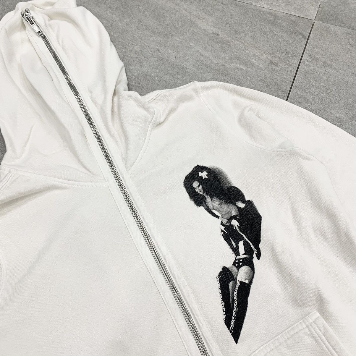 Rick Owens Drkshdw RARE Rick Owens Gimp Hoodie Size US S / EU 44-46 / 1 - 8 Thumbnail