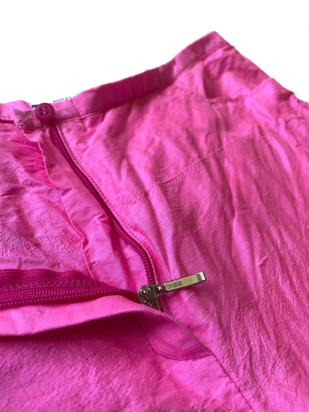 Escada × Escada Sport × Vintage ESCADA Sport Silk Pink Classic Pants Size 34/M Luxury Style Size 27" / US 4 / IT 40 - 8 Thumbnail