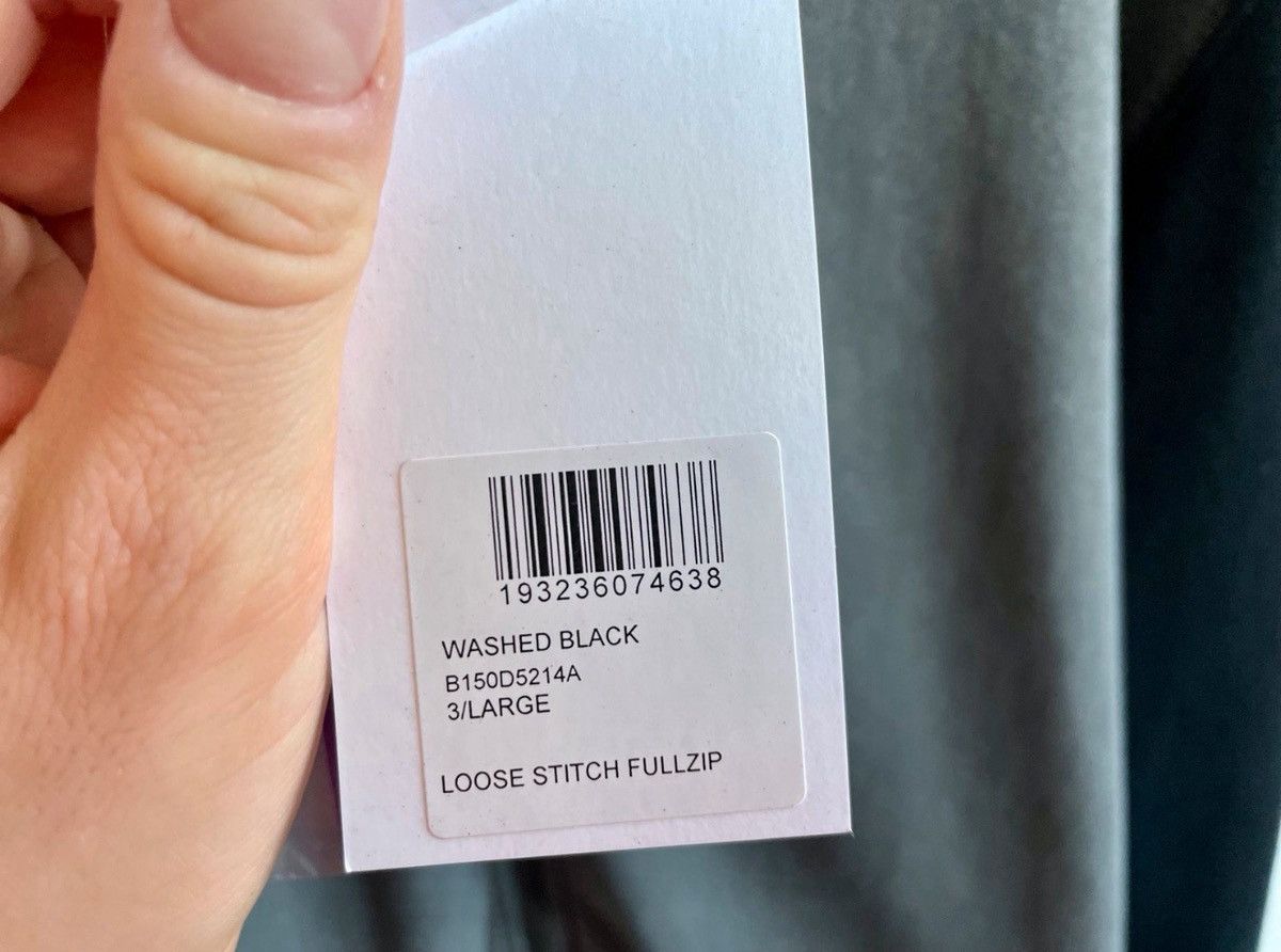 John Elliott John Elliott - Loose Stich FullZip in size L Size US L / EU 52-54 / 3 - 5 Thumbnail