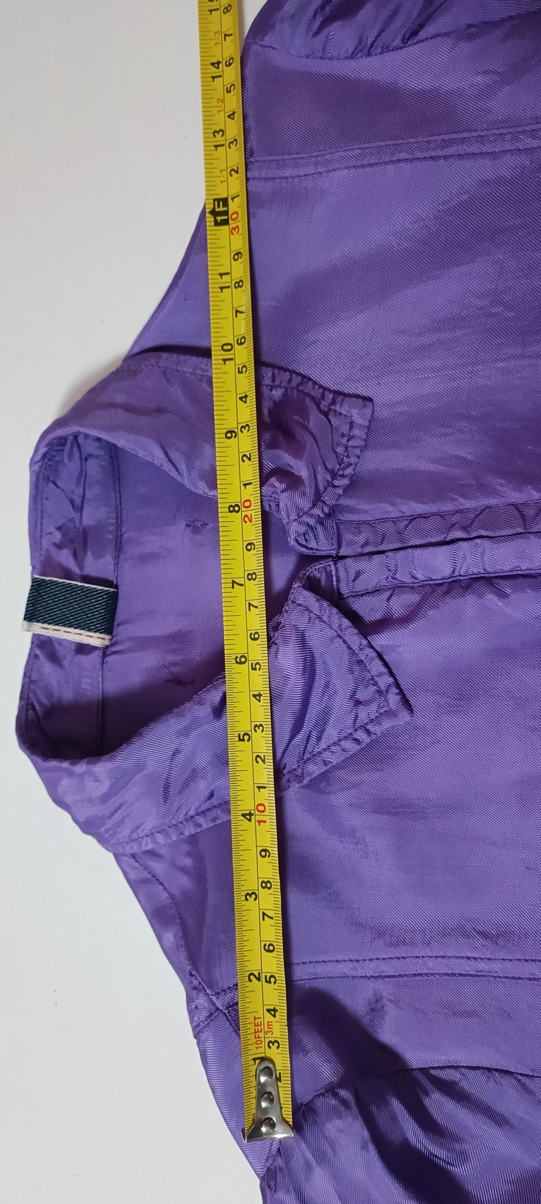Jean Paul Gaultier Purple satin dress, with draped material Size M / US 6-8 / IT 42-44 - 23 Thumbnail