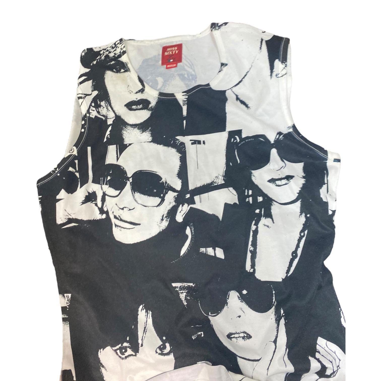 Miss Sixty The Miss Sixty Girls Collage Top Size ONE SIZE - 4 Thumbnail