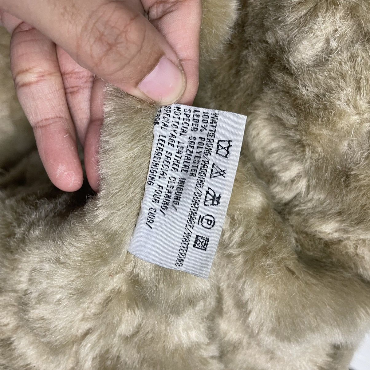Japanese Brand Stocker Point B3 Shearling Sheepskin Bomber Jacket Size US M / EU 48-50 / 2 - 18 Thumbnail