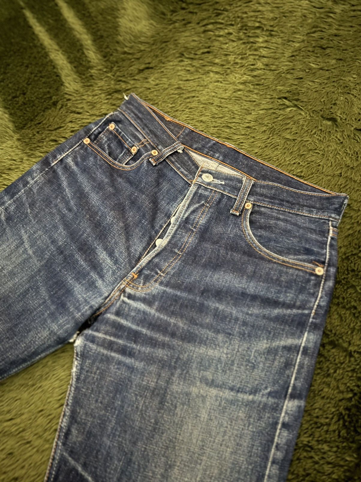 Levi's [W31] Levi’s 501XX Japan Release Cutoff Wash Denim Shorts Size US 31 - 2 Thumbnail