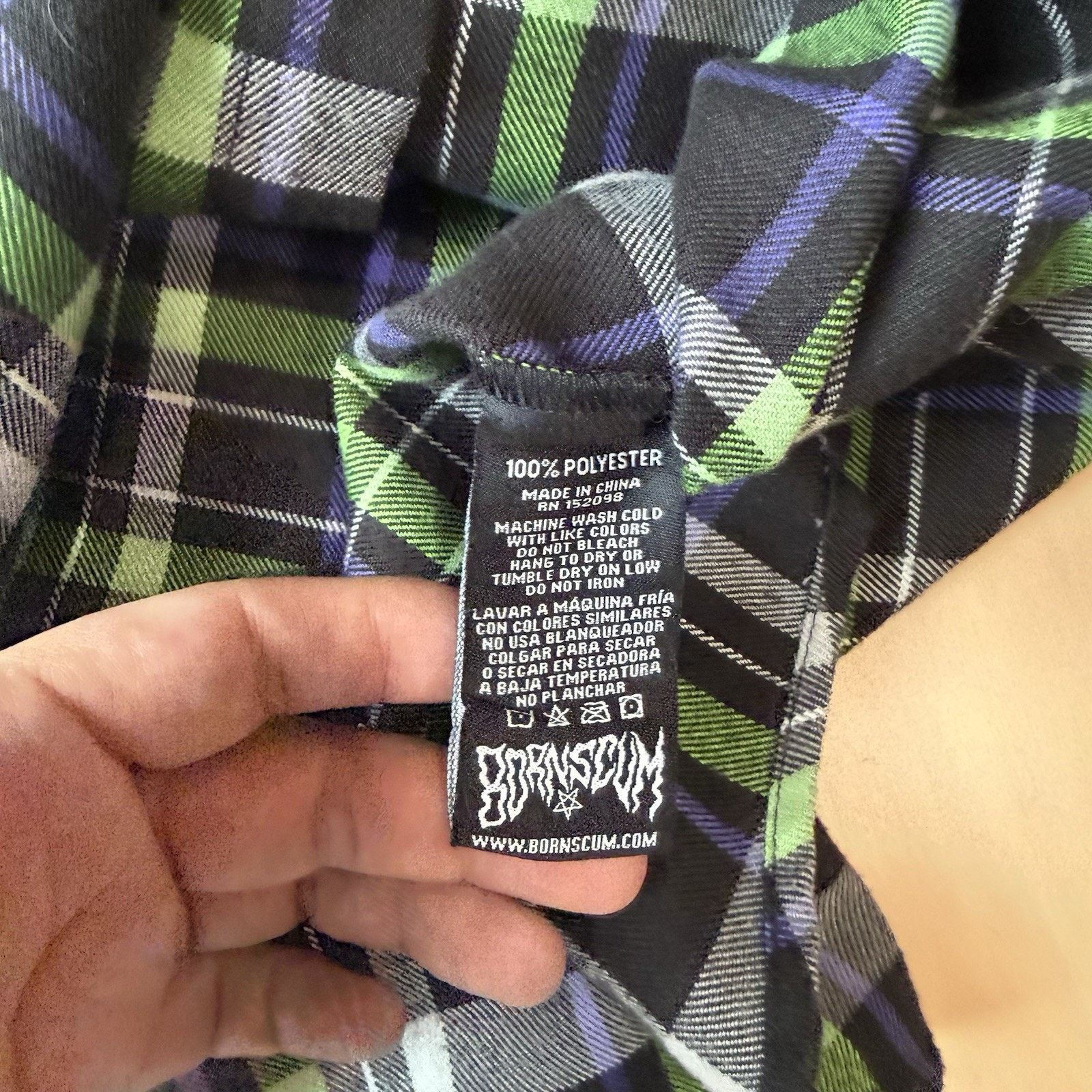 Dixxon Born Scum Flannel Shirt M Multicolor Alien Believe Flannel Size US M / EU 48-50 / 2 - 7 Thumbnail