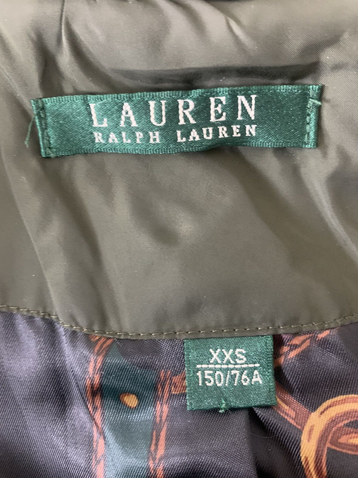 Designer Ralph Lauren designer Luxury Quilted Puffer Long Jacket Size XXS / US 00 / IT 34 - 14 Thumbnail