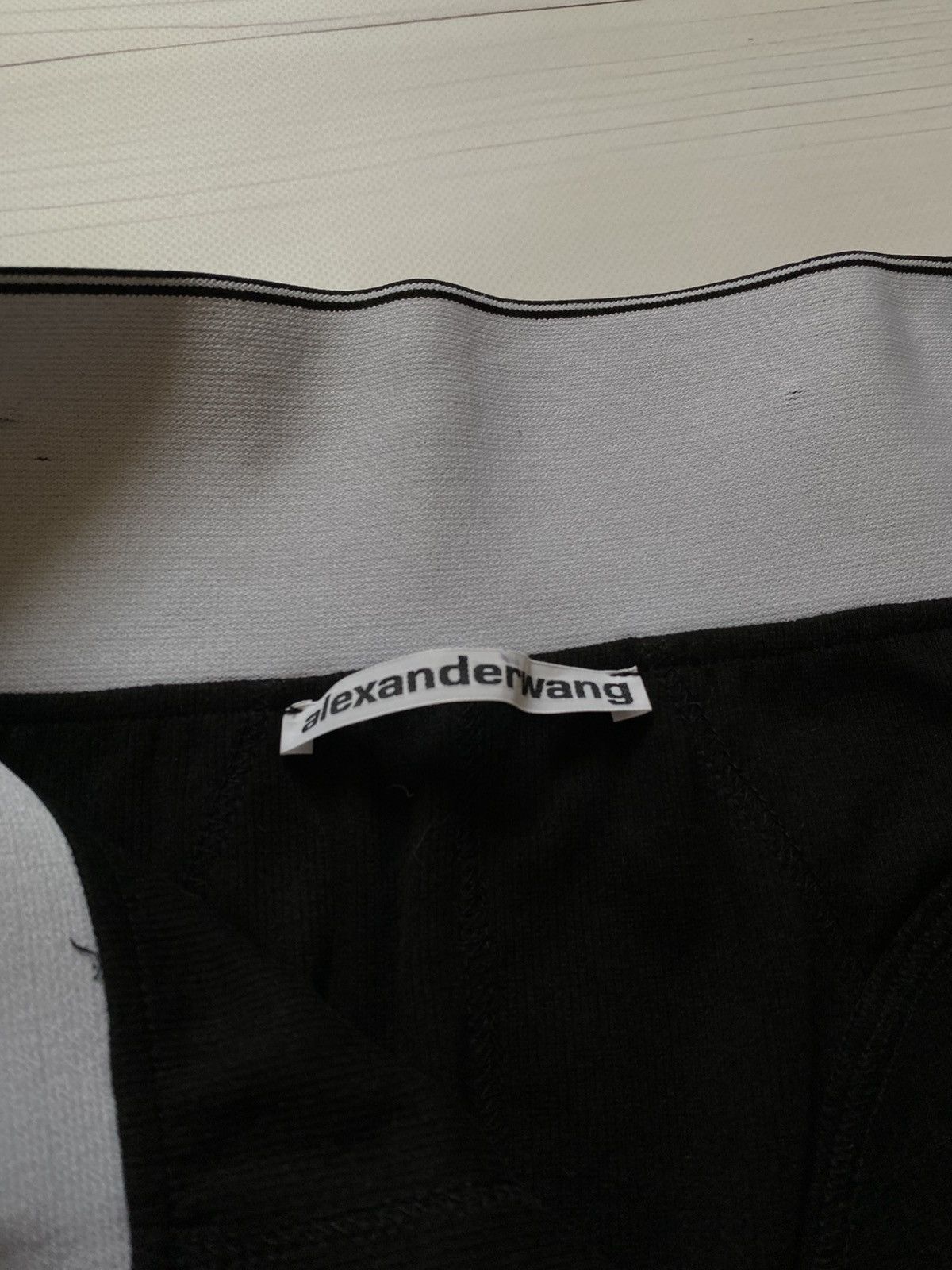 Alexander Wang Alexander Wang Side Zip Logo Waistband Leggings Size 30" / US 8 / IT 44 - 3 Thumbnail