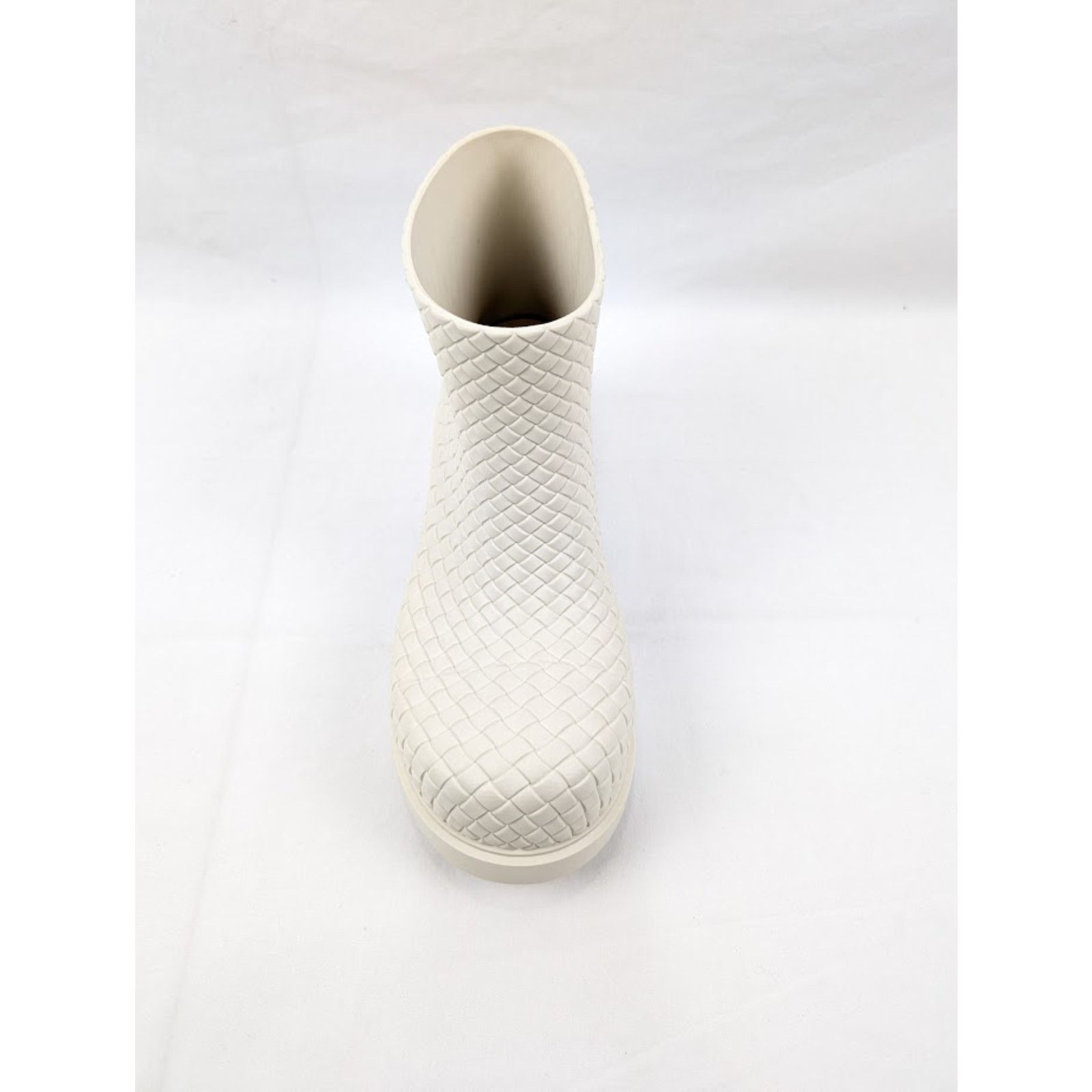 Bottega Veneta o1rshd1 Fireman Ankle Boots Biogum in Sea Salt Size US 11 / EU 44 - 6 Thumbnail