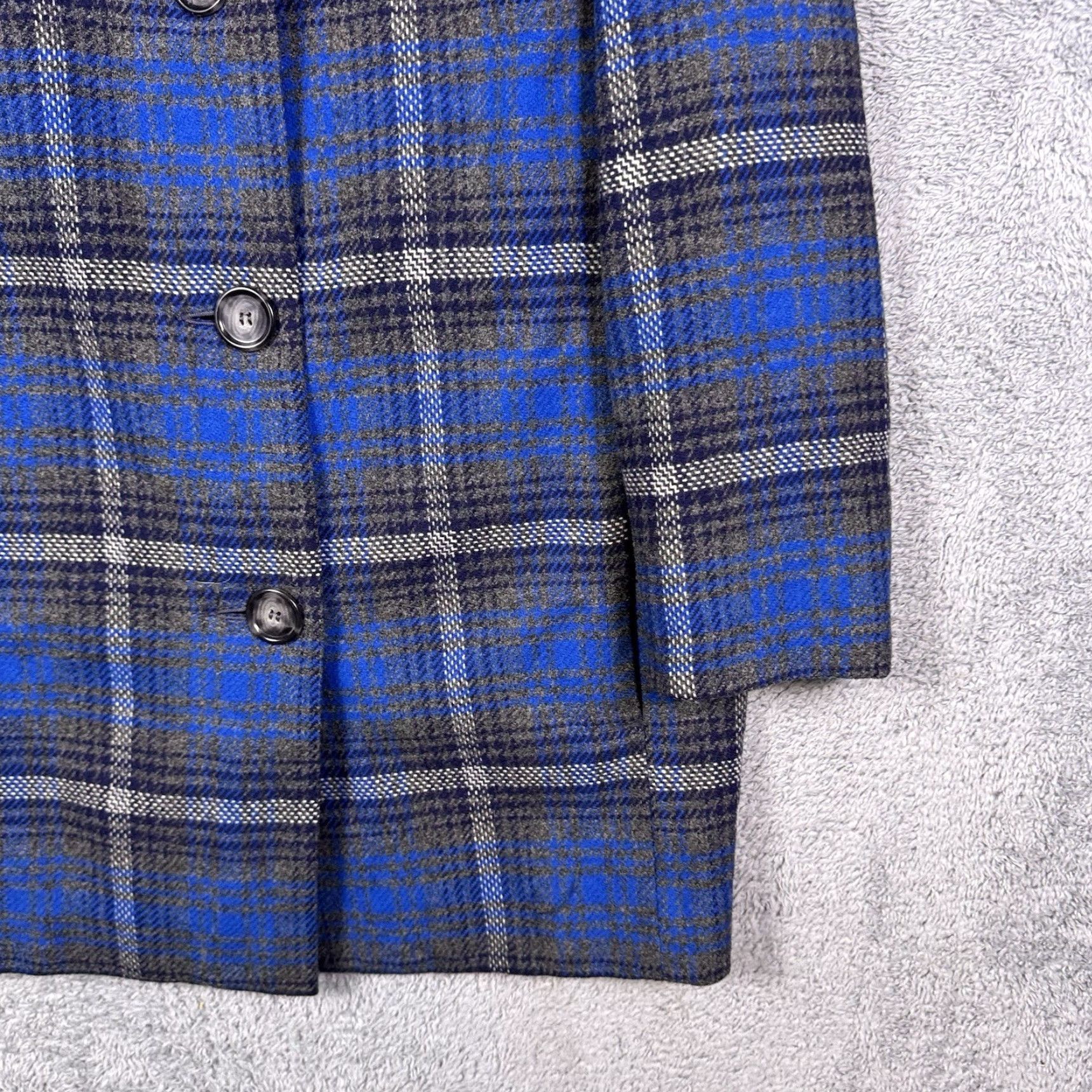 Pendleton VINTAGE Pendleton Jacket Womens M Wool Plaid 49er USA 70s Size M / US 6-8 / IT 42-44 - 3 Thumbnail