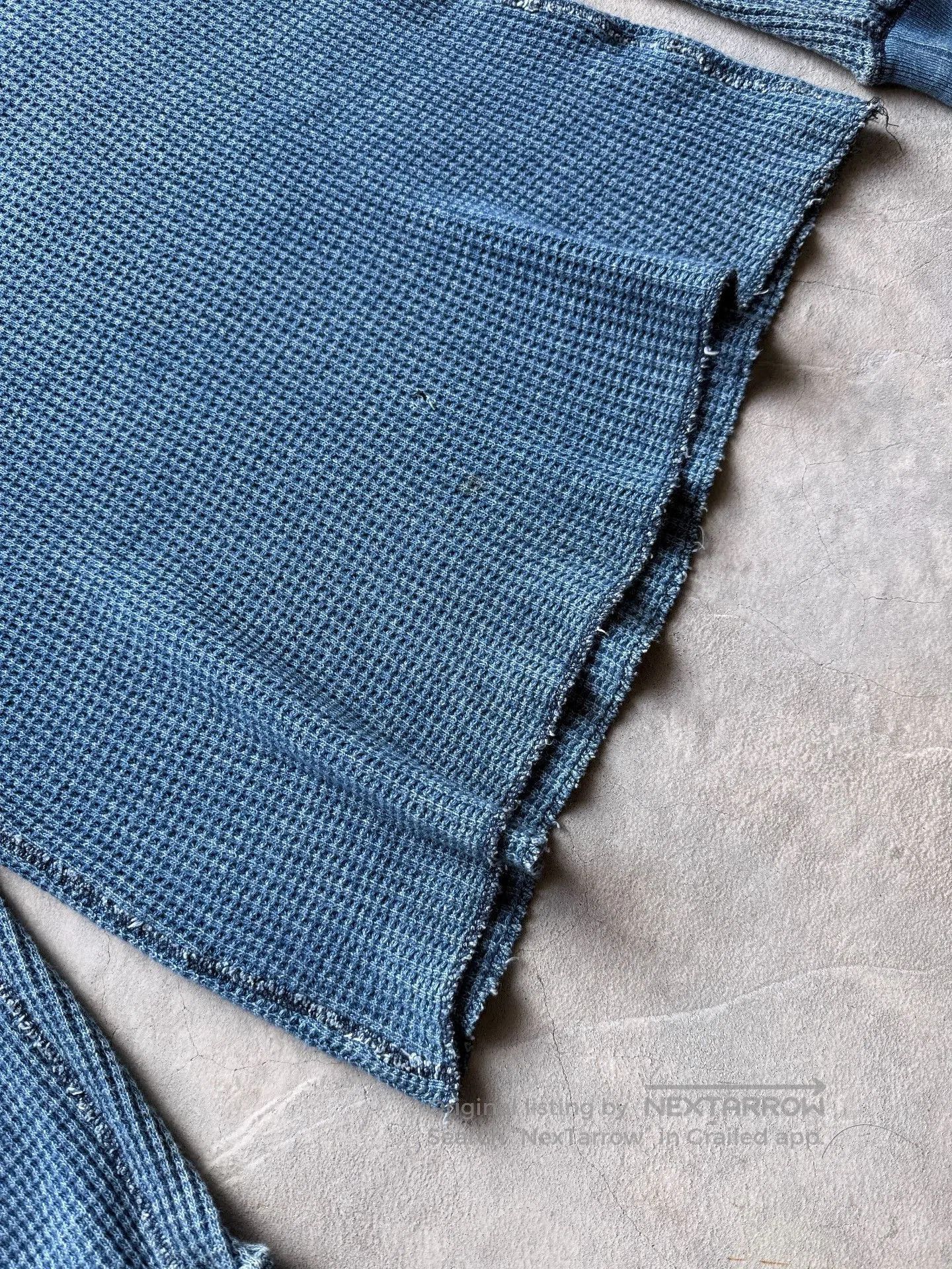 Vintage Vintage 90s Indigo Waffle. Size US L / EU 52-54 / 3 - 5 Thumbnail