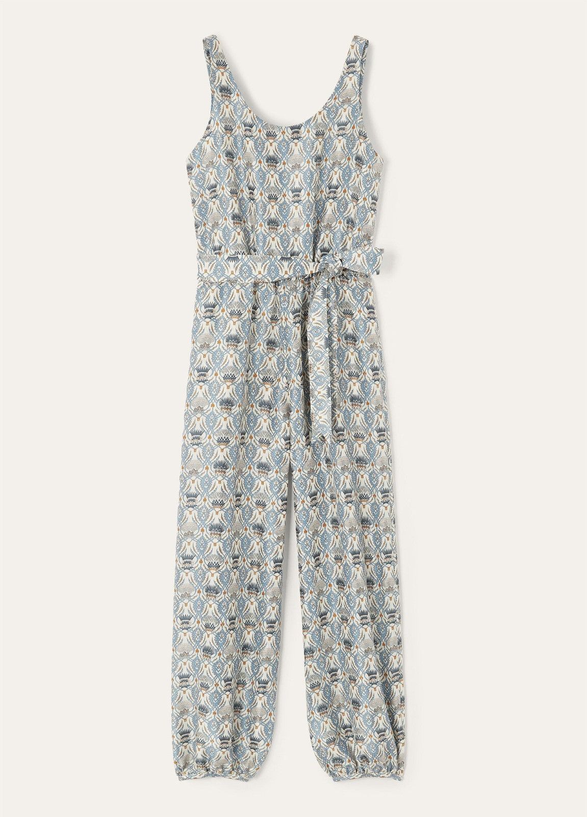 Loro Piana o1srvl11e0526 FAP8334 Nadia Jumpsuit in Multicolor Size 28" / US 6 / IT 42 - 1 Thumbnail