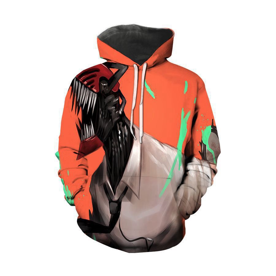 Japanese Brand Chainsaw Man Hoodies Size US XL / EU 56 / 4 - 1 Thumbnail