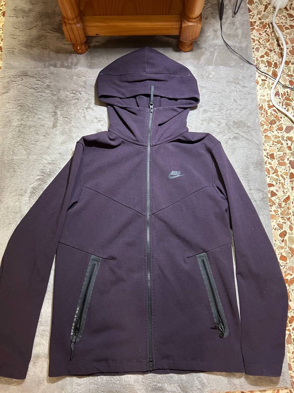 Nike Vintage 90s Nike Tech Flecce Zip-Up Hoodie Size US M / EU 48-50 / 2 - 1 Thumbnail