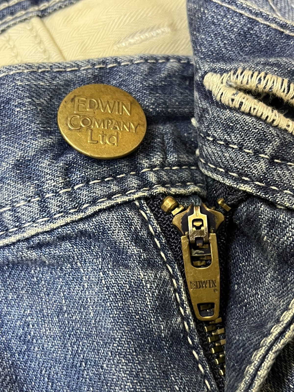 Edwin FLARE🔥EDWIN REBEL VINTAGE BUSHPANT LOW RISE FLARED JEANS Size US 34 / EU 50 - 11 Thumbnail