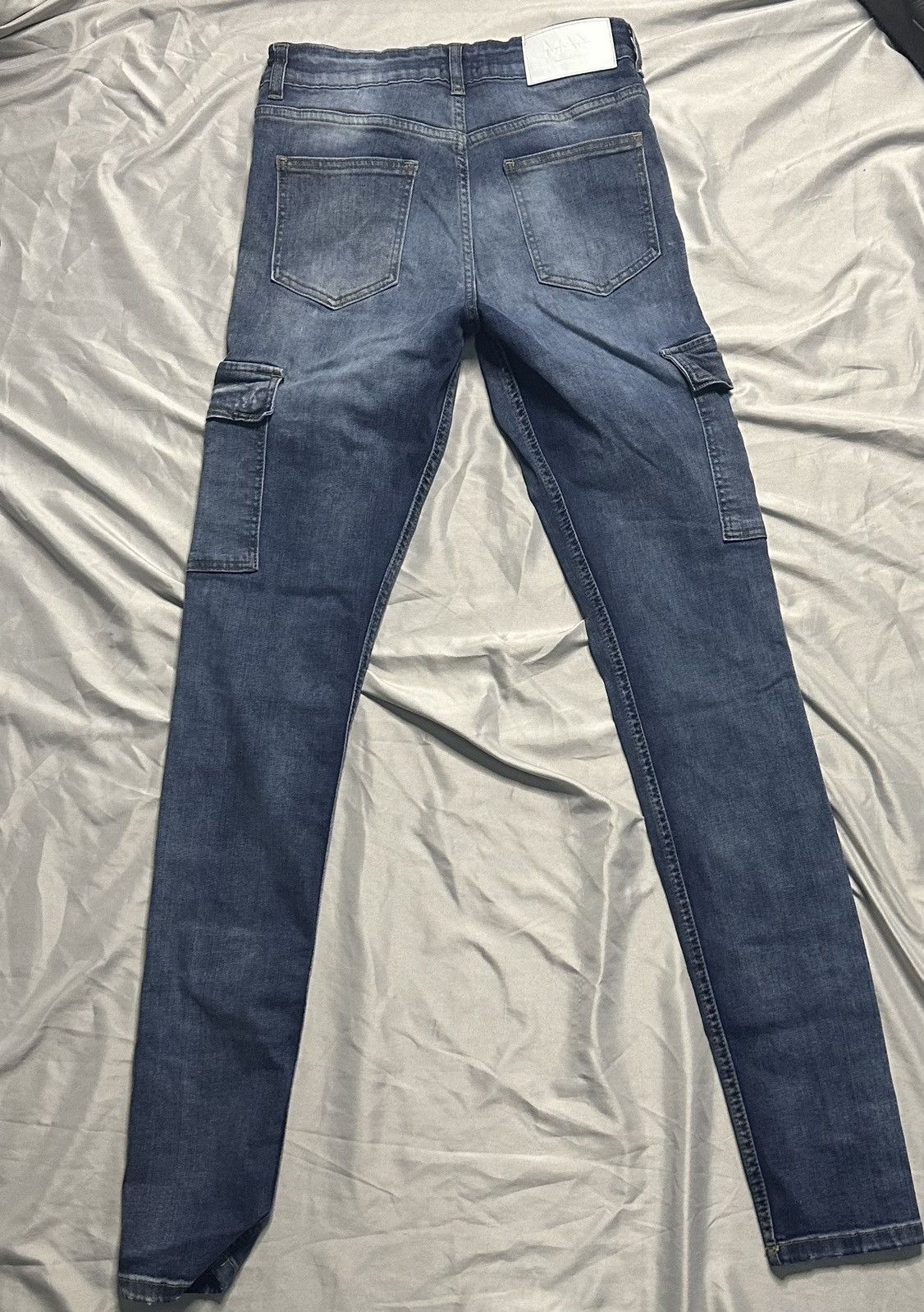 Boohoo Blue skinny jeans Size US 32 / EU 48 - 2 Thumbnail