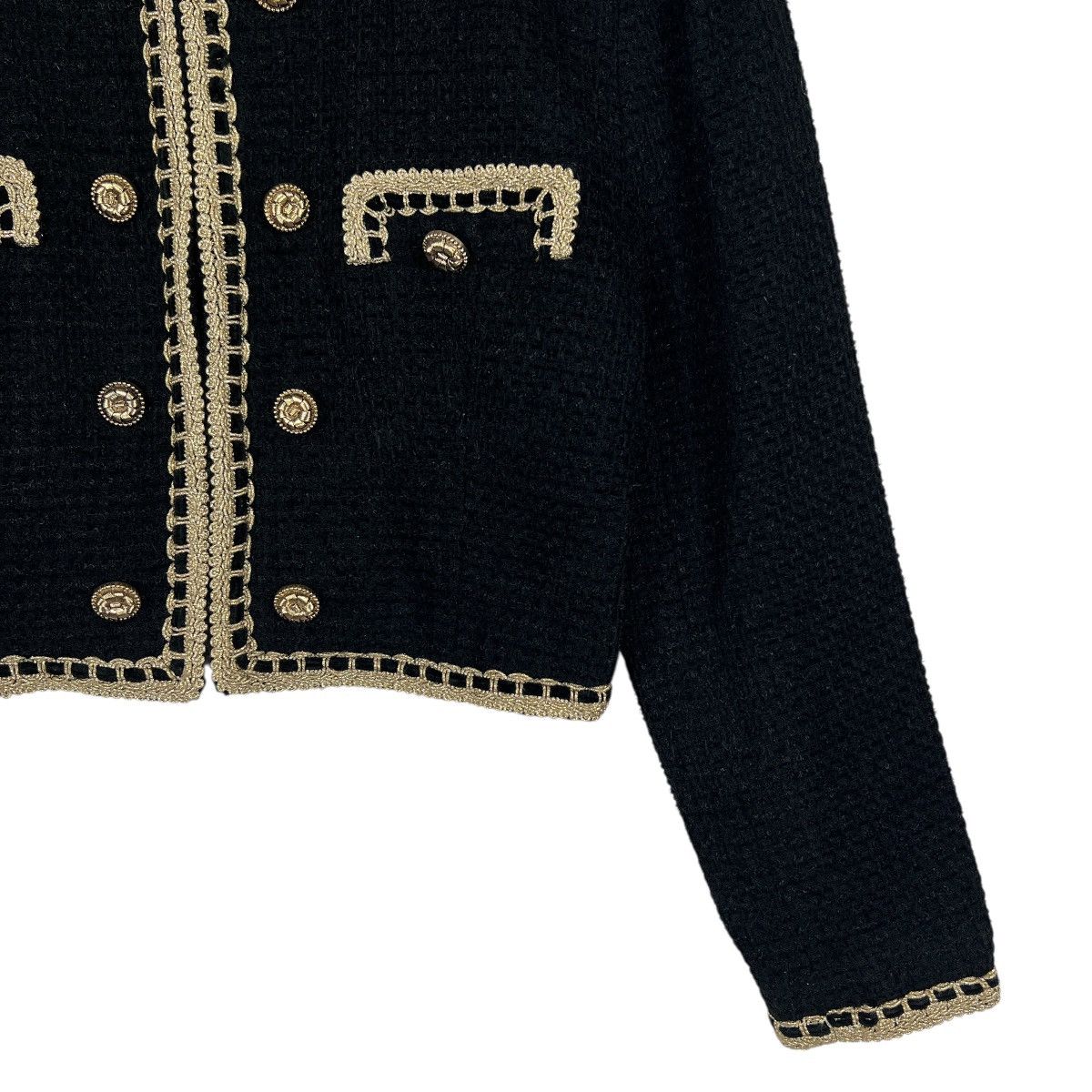Japanese Brand 🔥 Vintage Vaiser Tweed Jacket Size S / US 4 / IT 40 - 5 Thumbnail